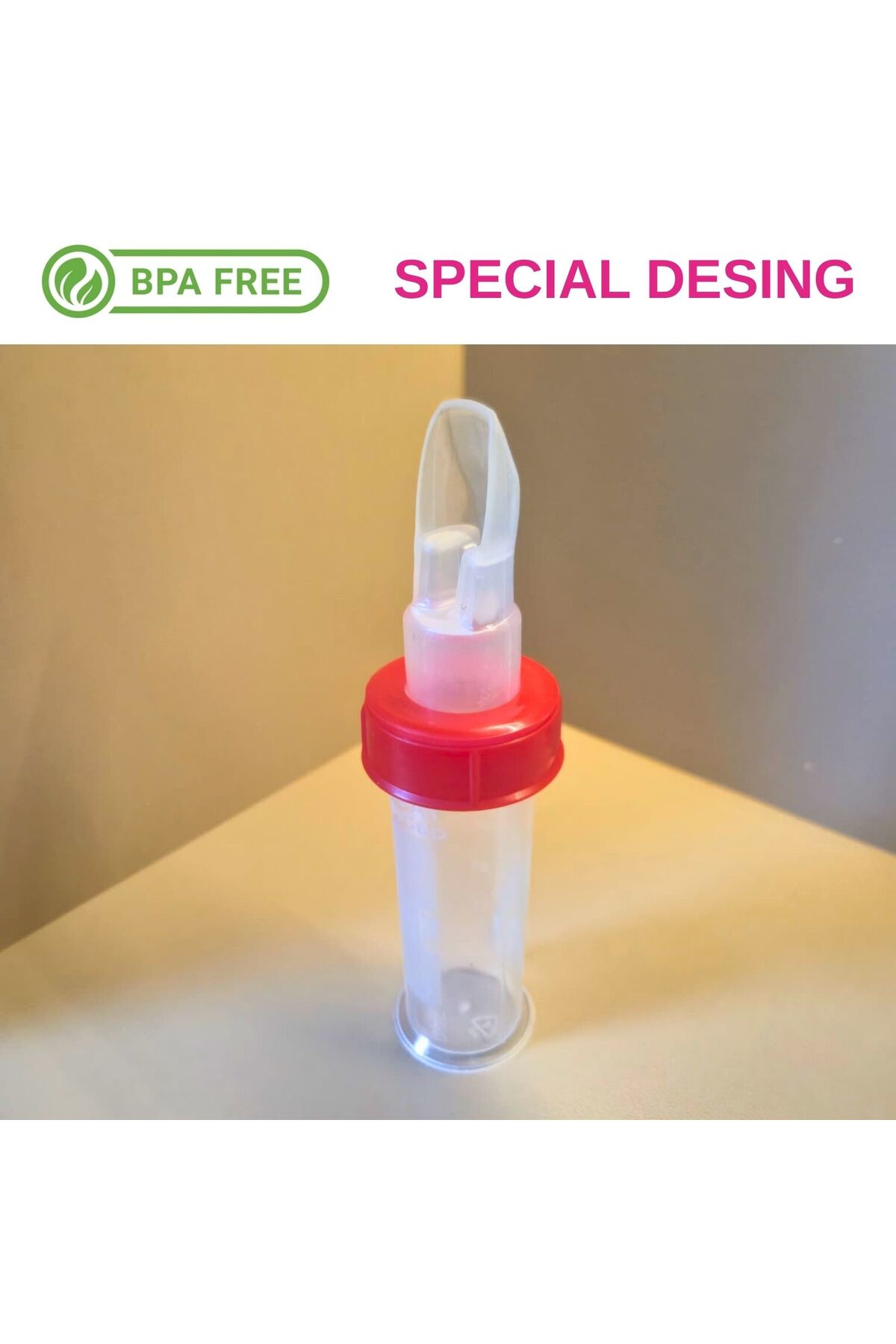 Eday 60 ml Biberon Geliştirilmiş Kaşık Biberon fotoğrafı 3 (önizleme)