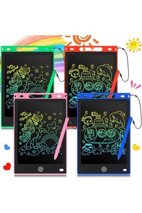 CharmPlay Çocuklar Için Deneme Yazı Resim Çiz Sil Yazı Tableti Kalemli Akıllı...