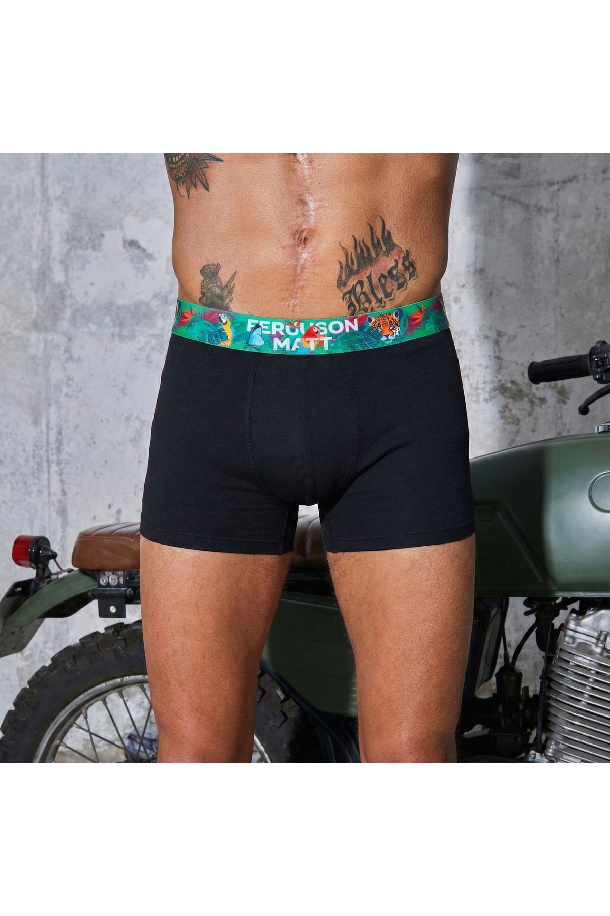 Ferguson Matt  Erkek Boxer 3 Adet - Tropical Animal Series - Görsel 5