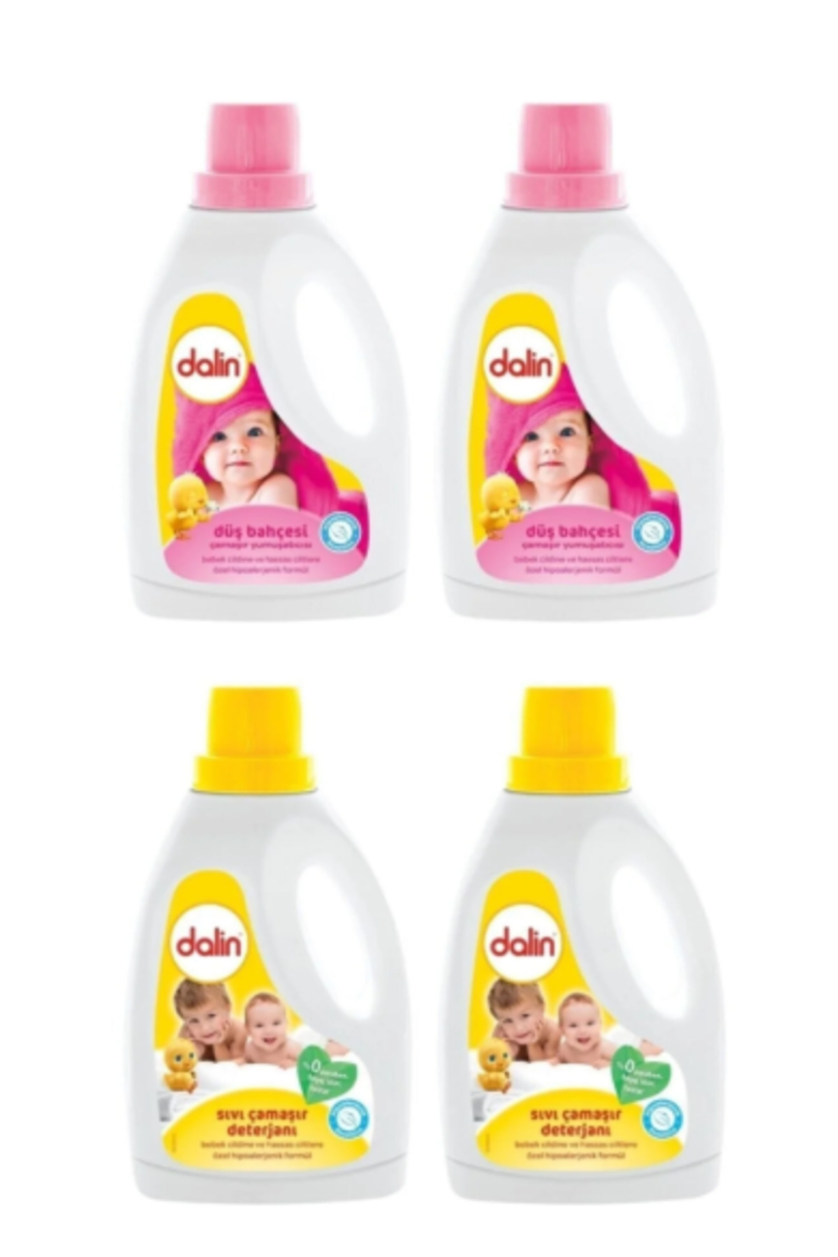 Dalin Sıvı Çamaşır Deterjanı 1500 ml x2 Adet + Düş Bahçesi Yumuşatıcı 1500 ml x2 fotoğrafı 2 (önizleme)