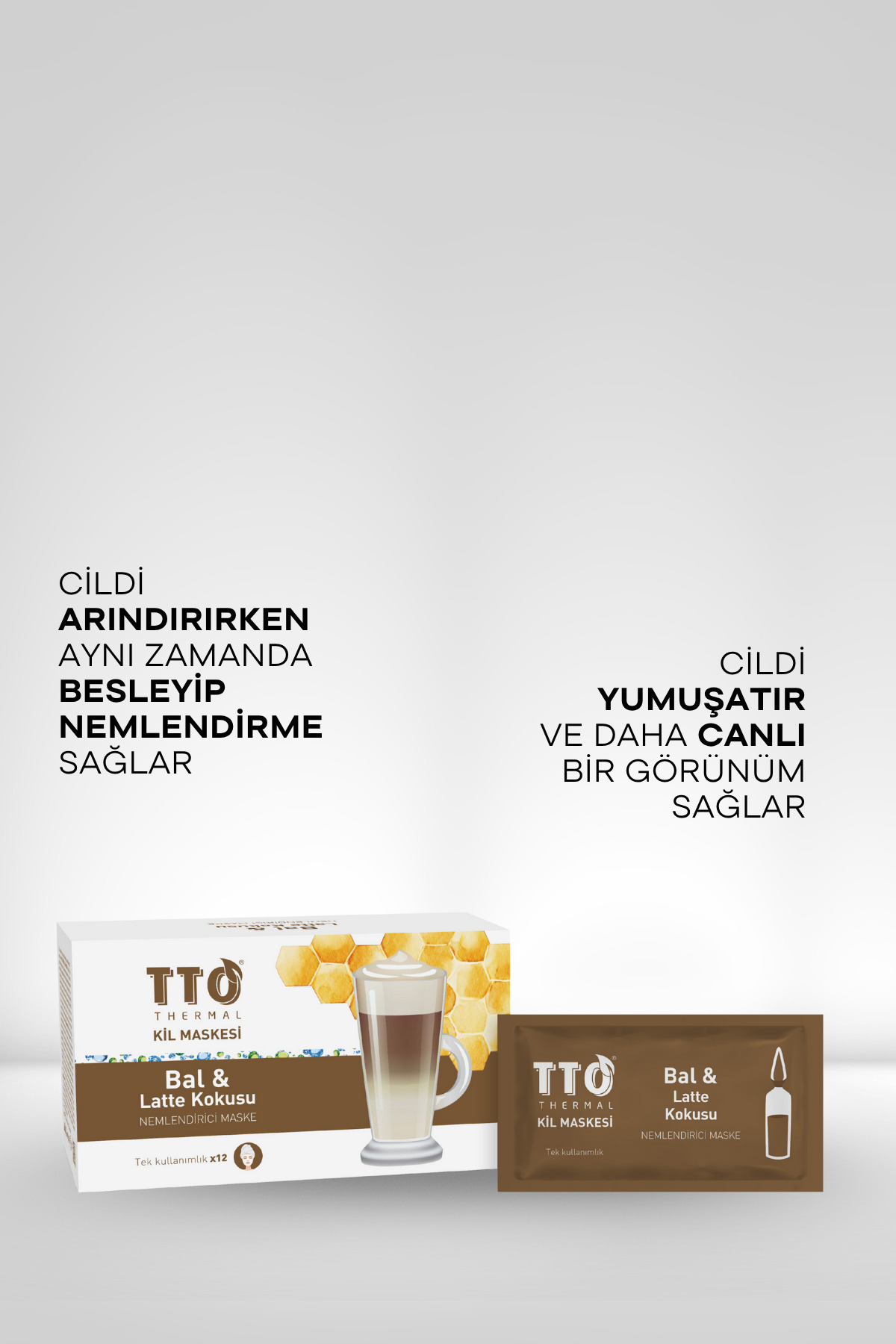Kil Maskesi Gözenek Arındırıcı ve Dengeleyici 74 g Thermal Tüm Ciltler — 8684576001368 — تصویر 3 از 7