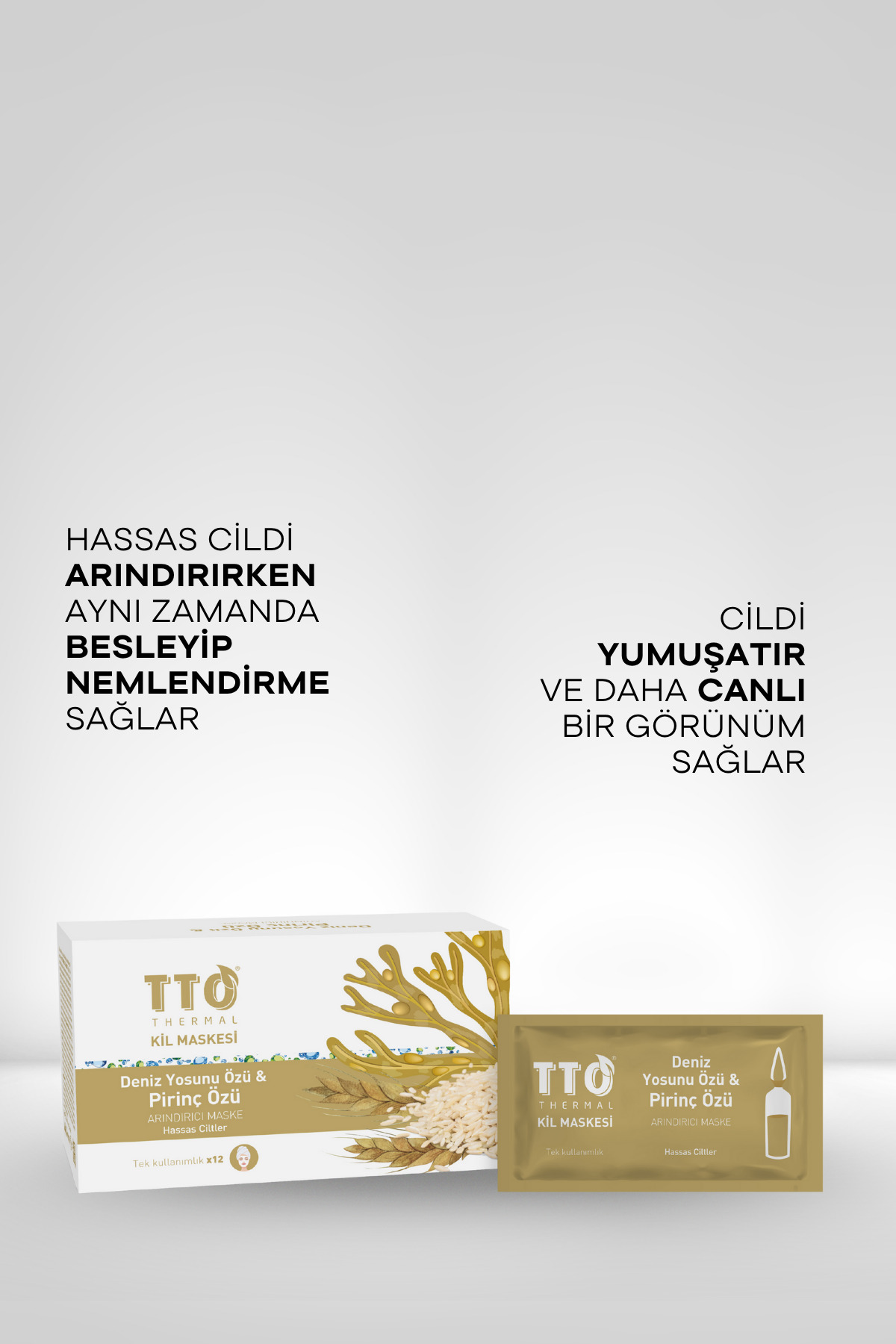 Kil Maskesi Gözenek Arındırıcı ve Dengeleyici 74 g Thermal Tüm Ciltler — 8684576001368 — تصویر 2 از 7