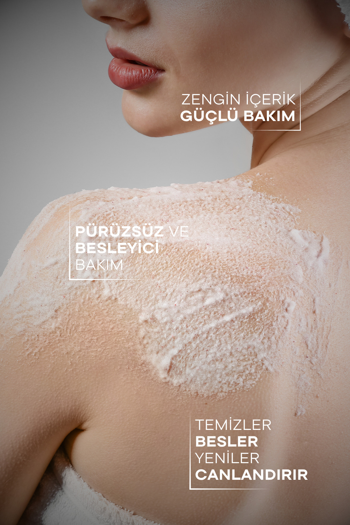 Vücut Peelingi Arındırıcı ve Pürüzsüzleştirici 250 ml Clinic Cilt Bakımı — 8684576000095 — تصویر 2 از 6
