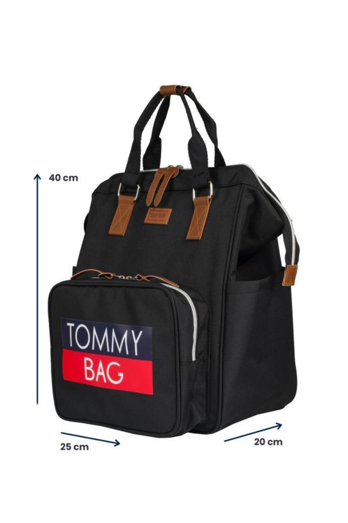 Tommybaby Soft Anne Bebek Bakım Sırt Çantası Termal Biberonlu Bebek Arabası Askı Aparatlı fotoğrafı 2 (önizleme)