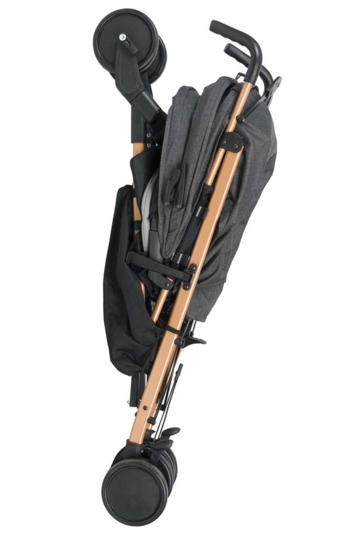 Tommybaby Luppo Gold Tam Yatar Baston Bebek Arabası Puset fotoğrafı 5 (önizleme)