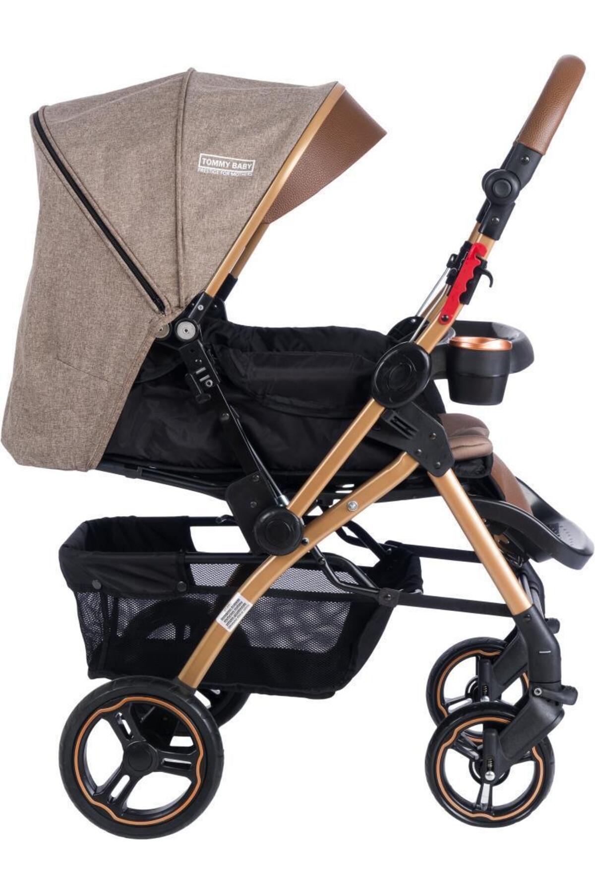 Tommybaby Tornado Travel Çift Yönlü Bebek Arabası Seyahat Sistem Puset fotoğrafı 5 (önizleme)