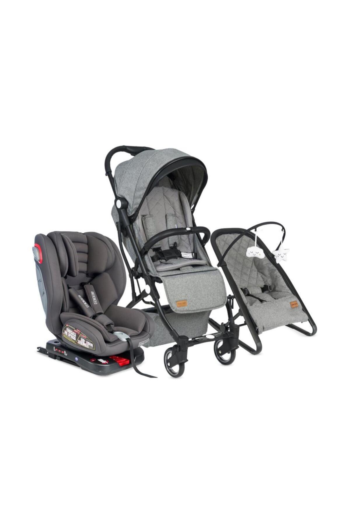 Tommybaby Opera 3 lü Set Kabin Bebek Arabası Oto Koltuk Anakucağı