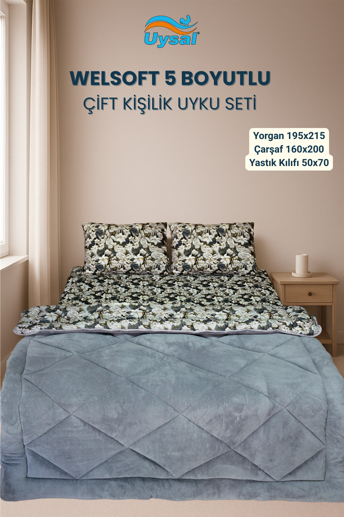 ست خواب دو نفره  UYSAL202530