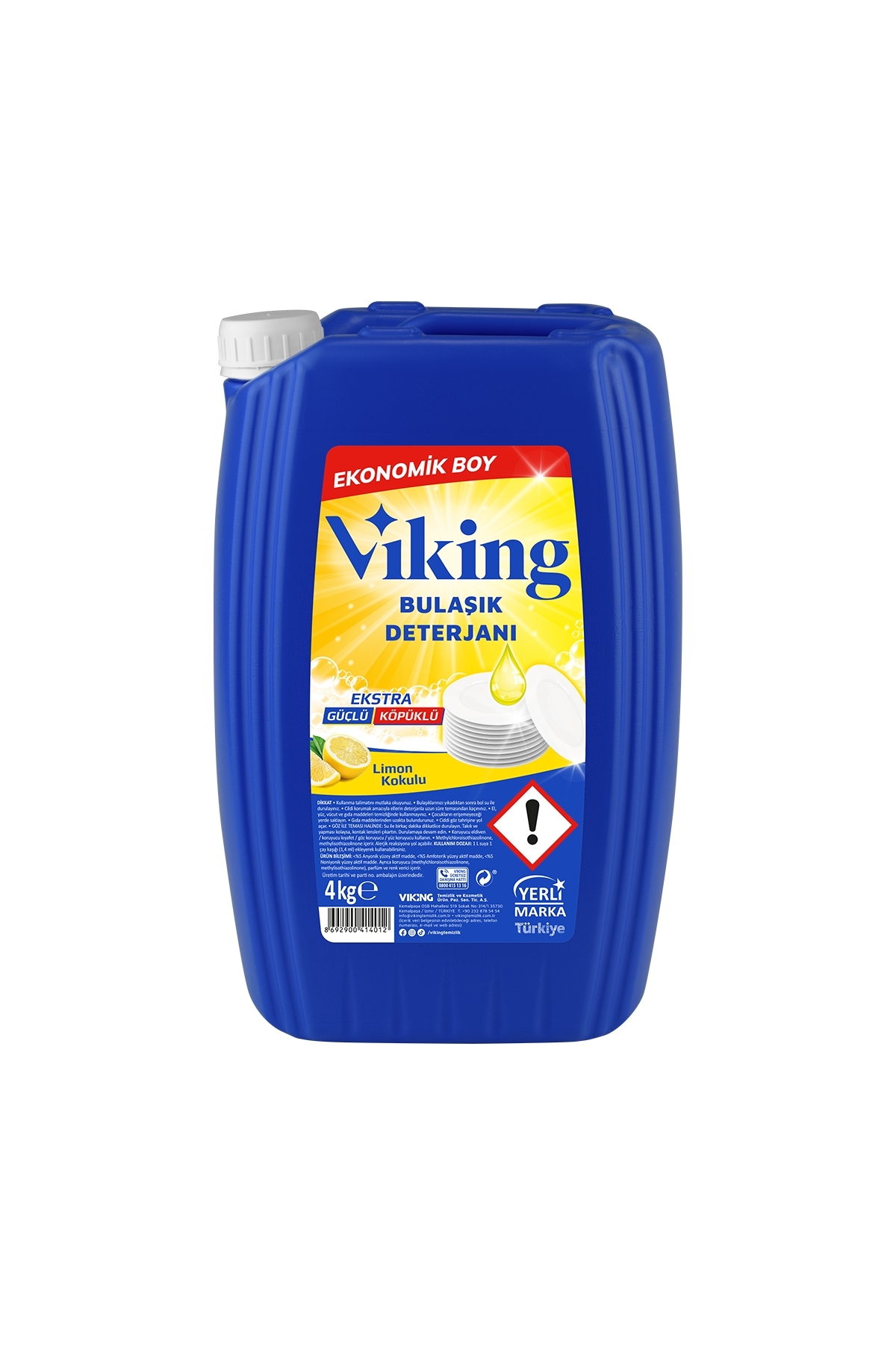 Viking Sıvı Bulaşık Deterjanı Klasik 4 Kg 1 Adet - Fiyatı, Yorumları