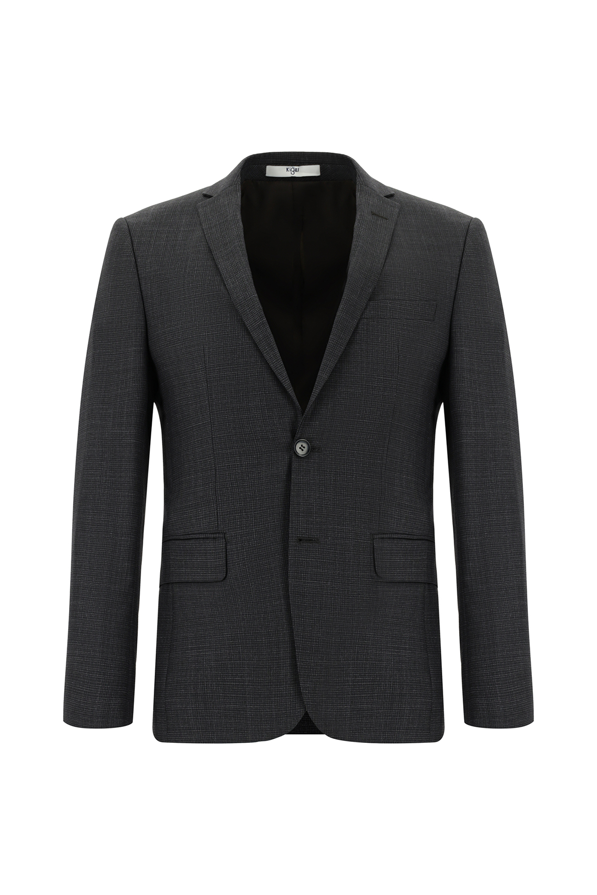 Kiğılı  7 Drop Super Slim Fit Eksra Dar Kesim Desenli Takım Elbise - Görsel 2