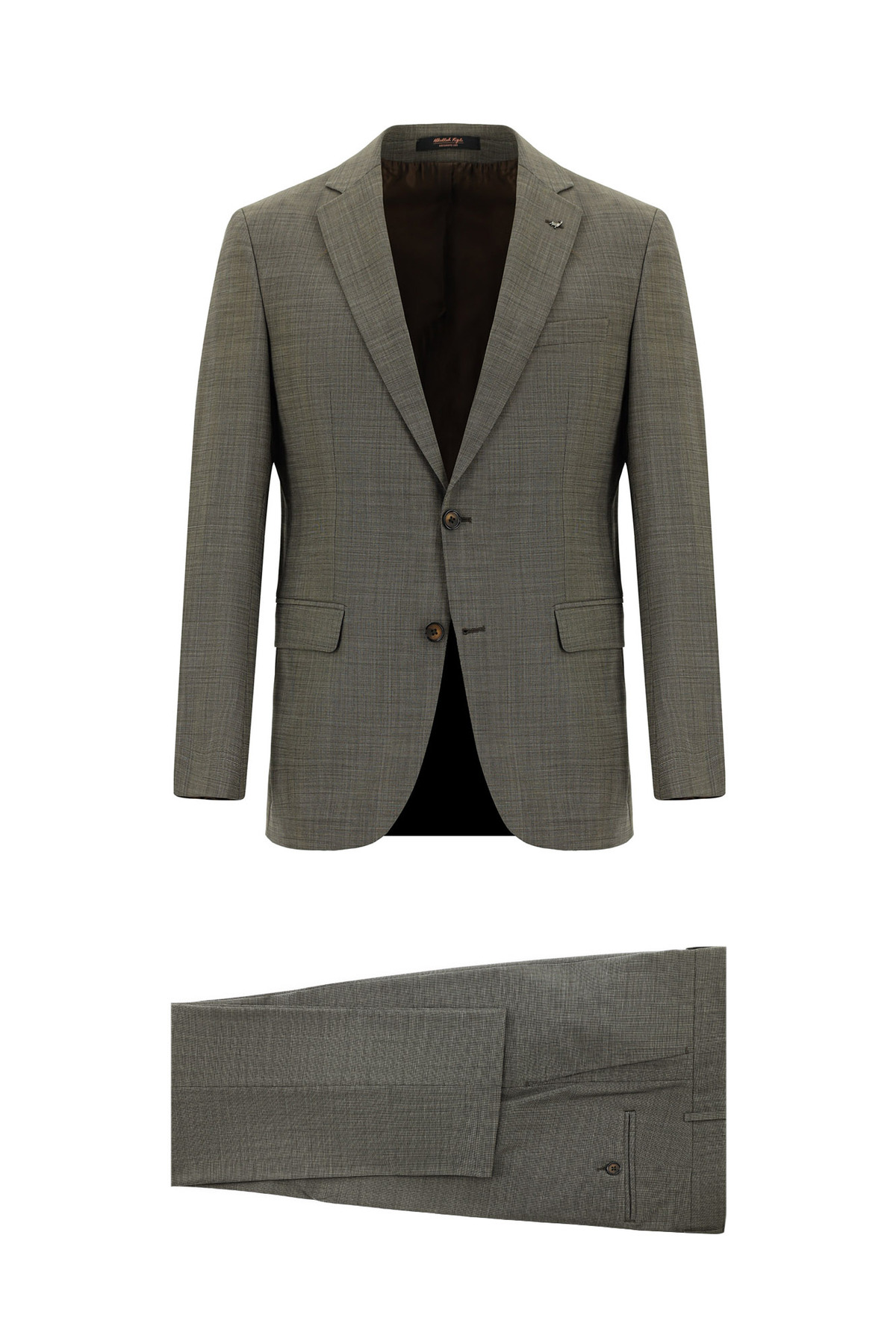 Abdullah Kiğılı  6 Drop Regular Fit Standart Kesim Yünlü Takım Elbise