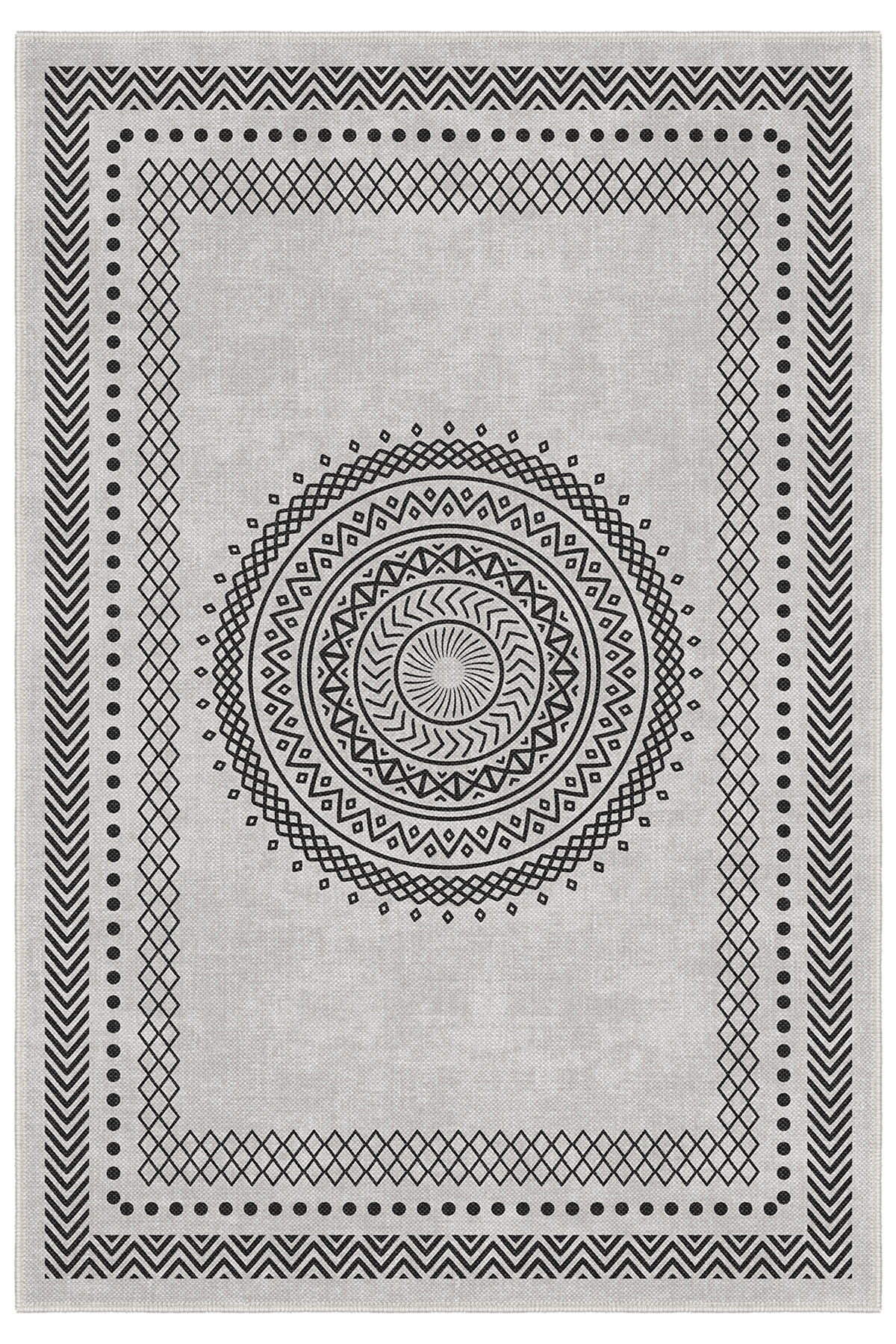 Modern Decorative Washable Anti-Slip Base Carpet – Thin, Soft Living Room Carpet, Kitchen Carpet and Runner
