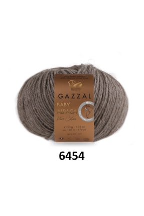 GAZZAL İPLİK Baby Alpaca Doğal Renkler El Örgü İpliği 250g 5x50g 160m