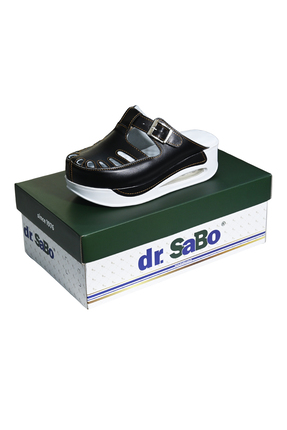DR SABO Ortopedik Hakiki Deri Kadın Sabo Terlik Airmax