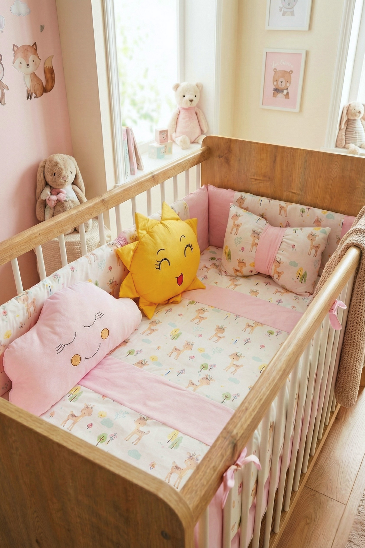 Kista Baby Bambi Bebek Uyku Seti (70x110) fotoğrafı 3 (önizleme)