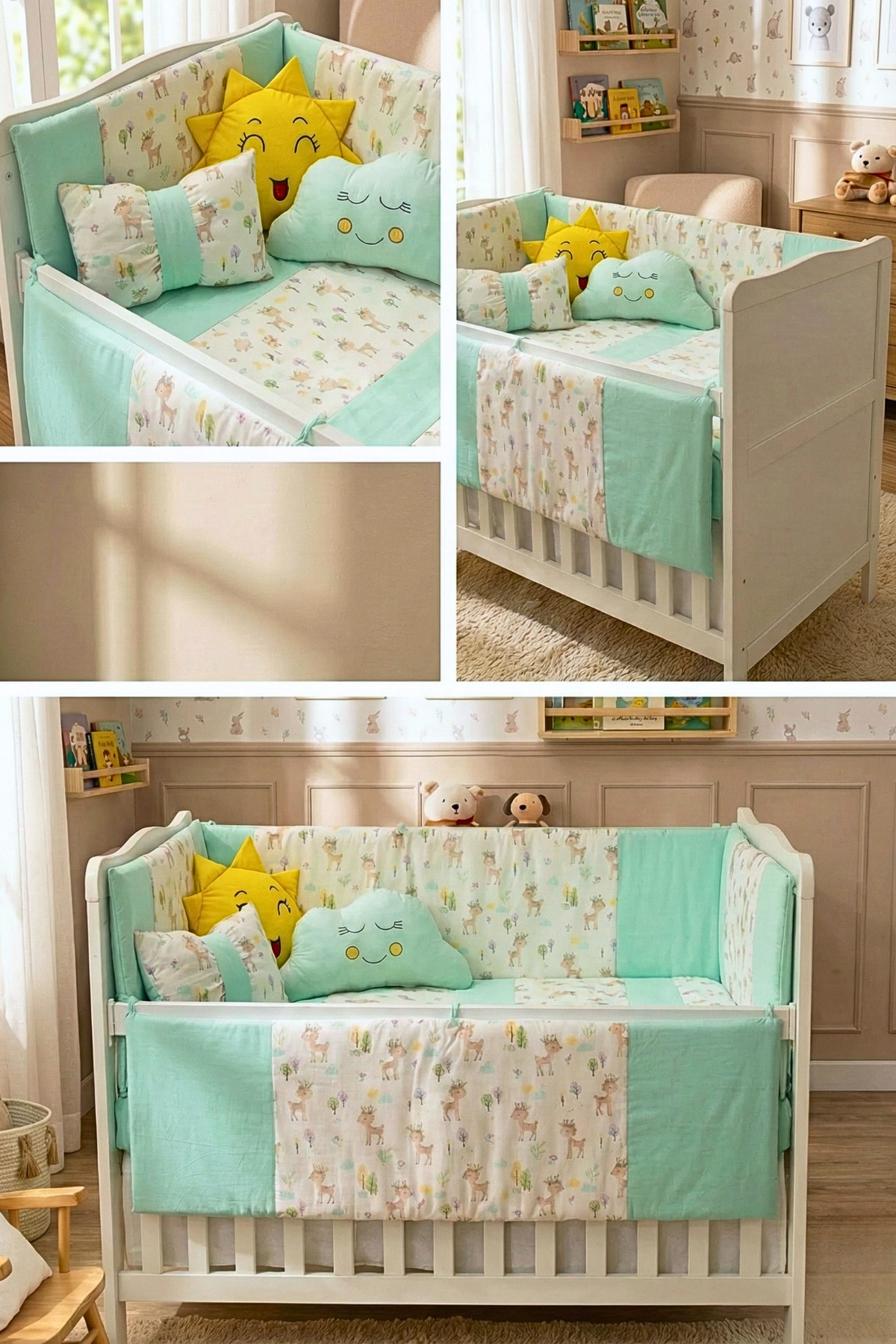 Kista Baby Bambi Bebek Uyku Seti (60x120) fotoğrafı 4 (önizleme)