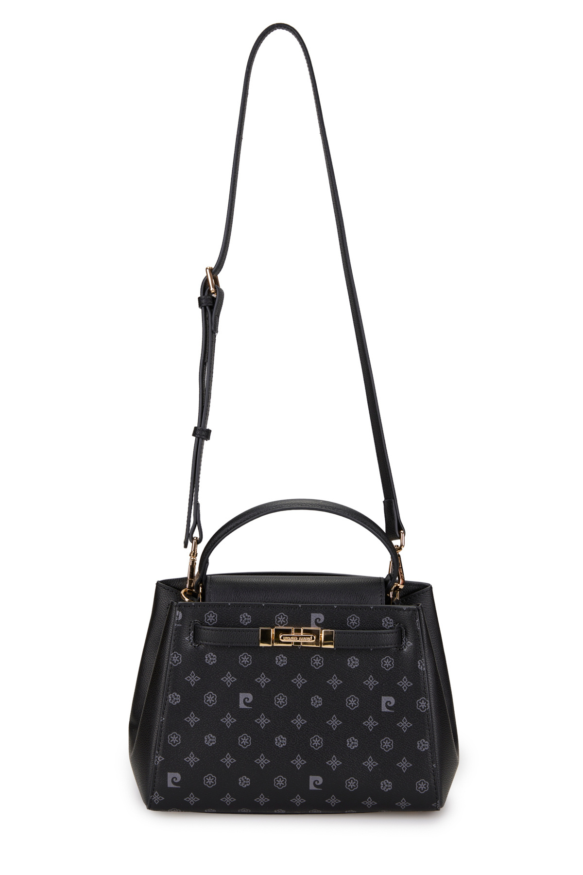 Pierre Cardin Siyah Monogram Kadın Omuz Çantası 05po25y10331-mn görsel 3