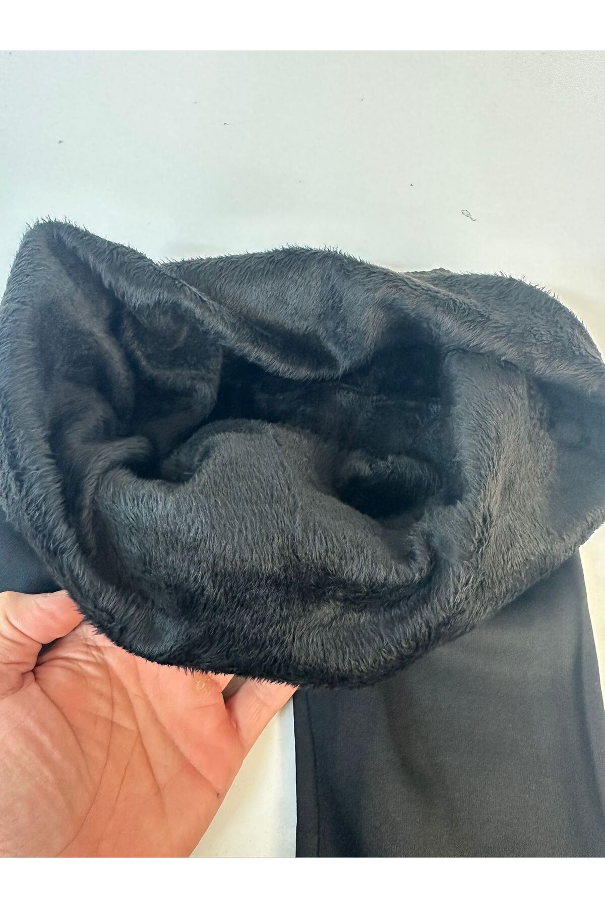 İNCEYAŞAM Erkek Peluş Kürk Tayt İçlik Erkek Tayt Komple Peluş İçlik Tayt Kışlık Tayt görsel 2