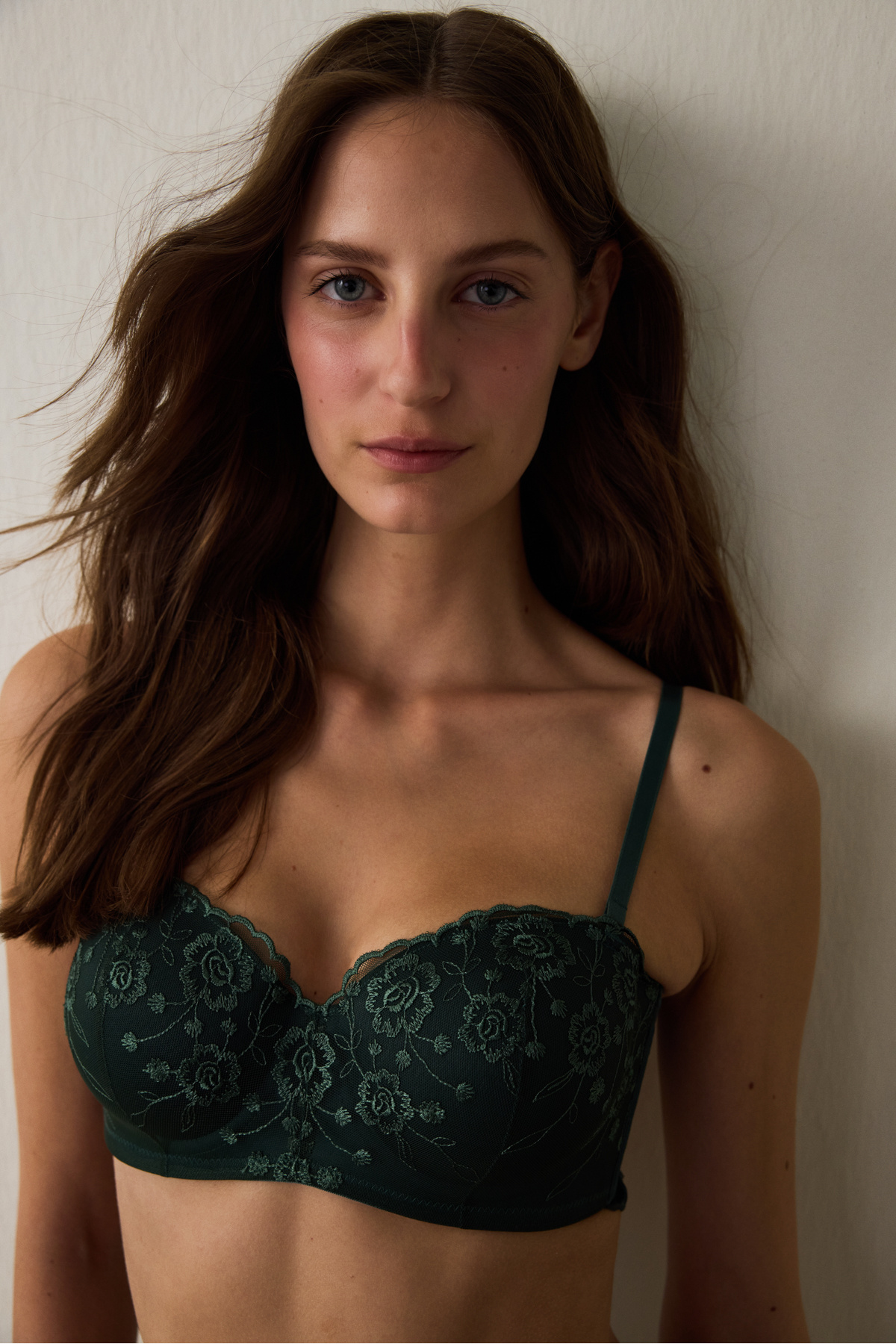 Penti Koyu Yeşil Lotus Sütyen