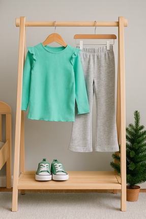 Yumozo Kız Çocuk Kaşkorse 2 li Uzun Kol Eşofman Takımı