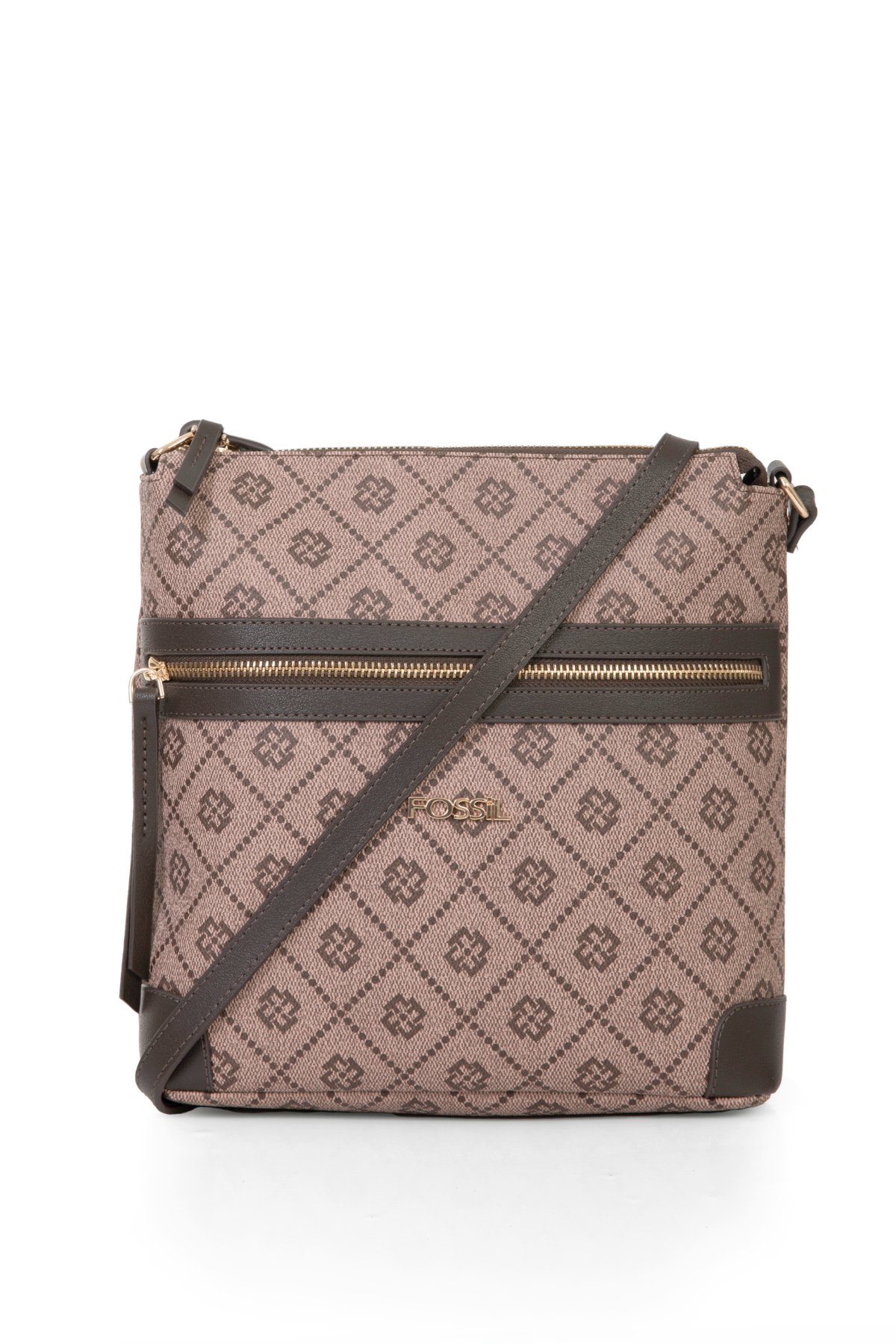 1_org_zoom کیف Fossil شانهای زنانه Tram Mink 05FM24K1107 اورجینال - تصویر 1