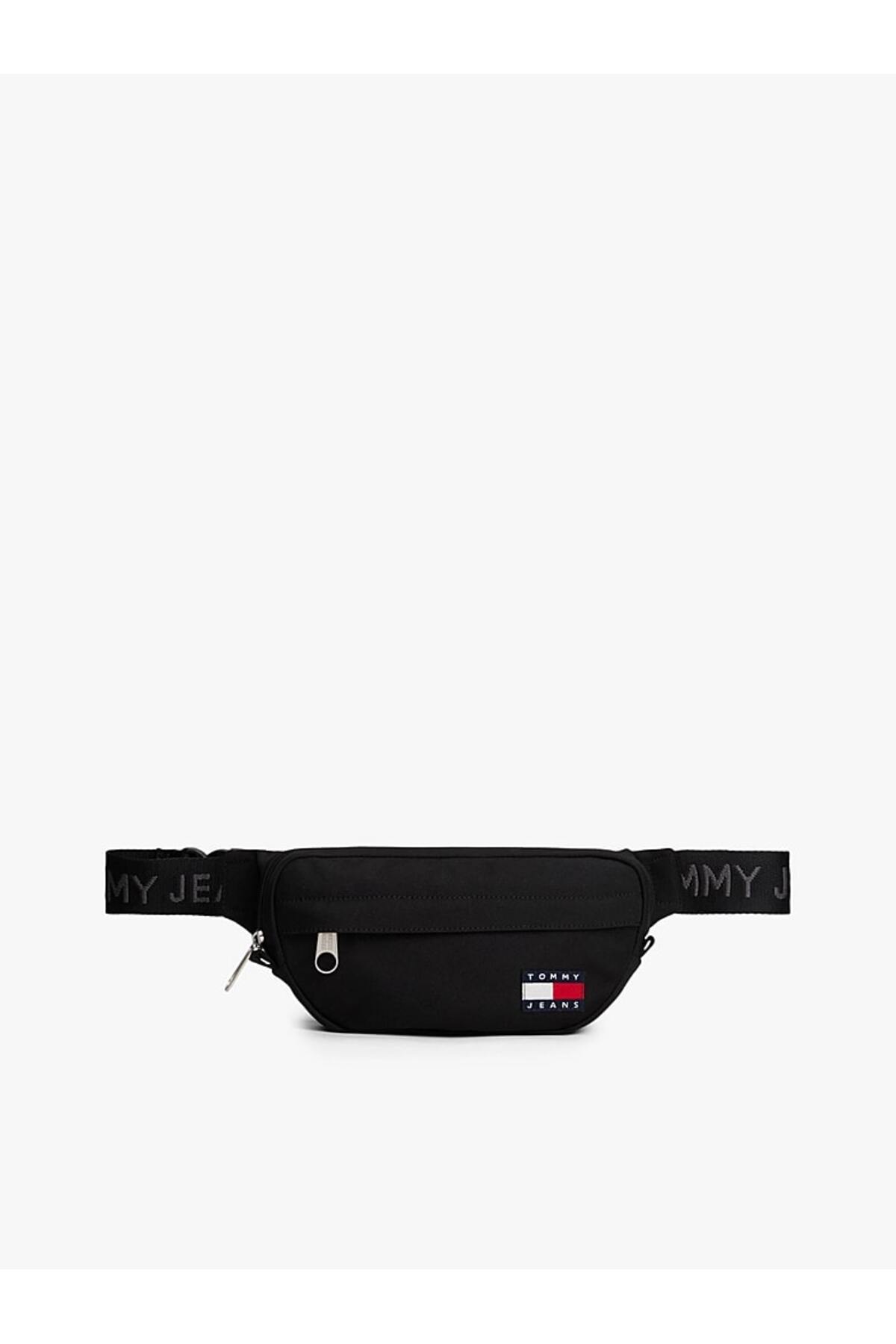 Tommy Hilfiger Erkek Siyah Bel Çantası
