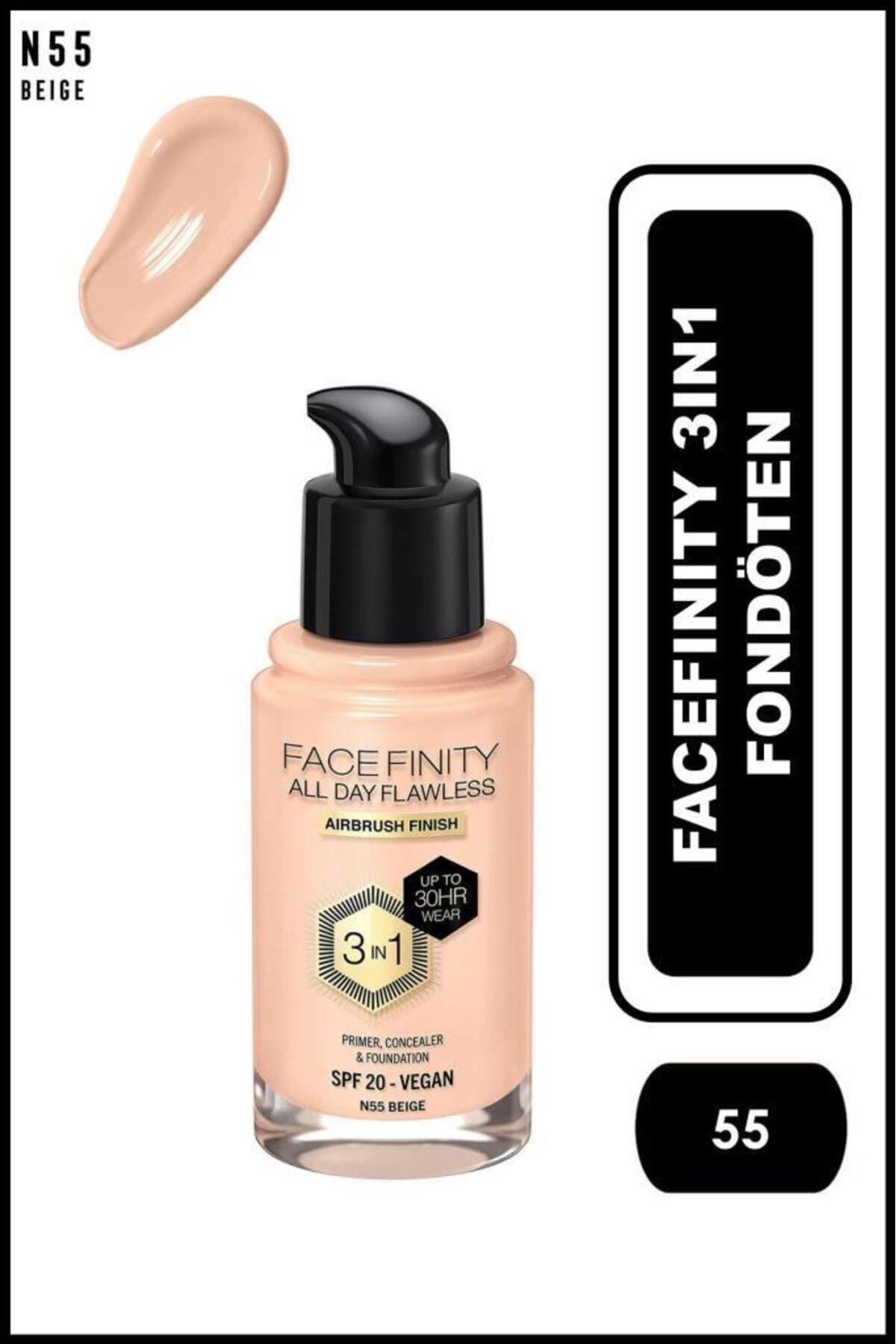 Max Factor Facefınıty 3In1 Fdt No:55 Beıge