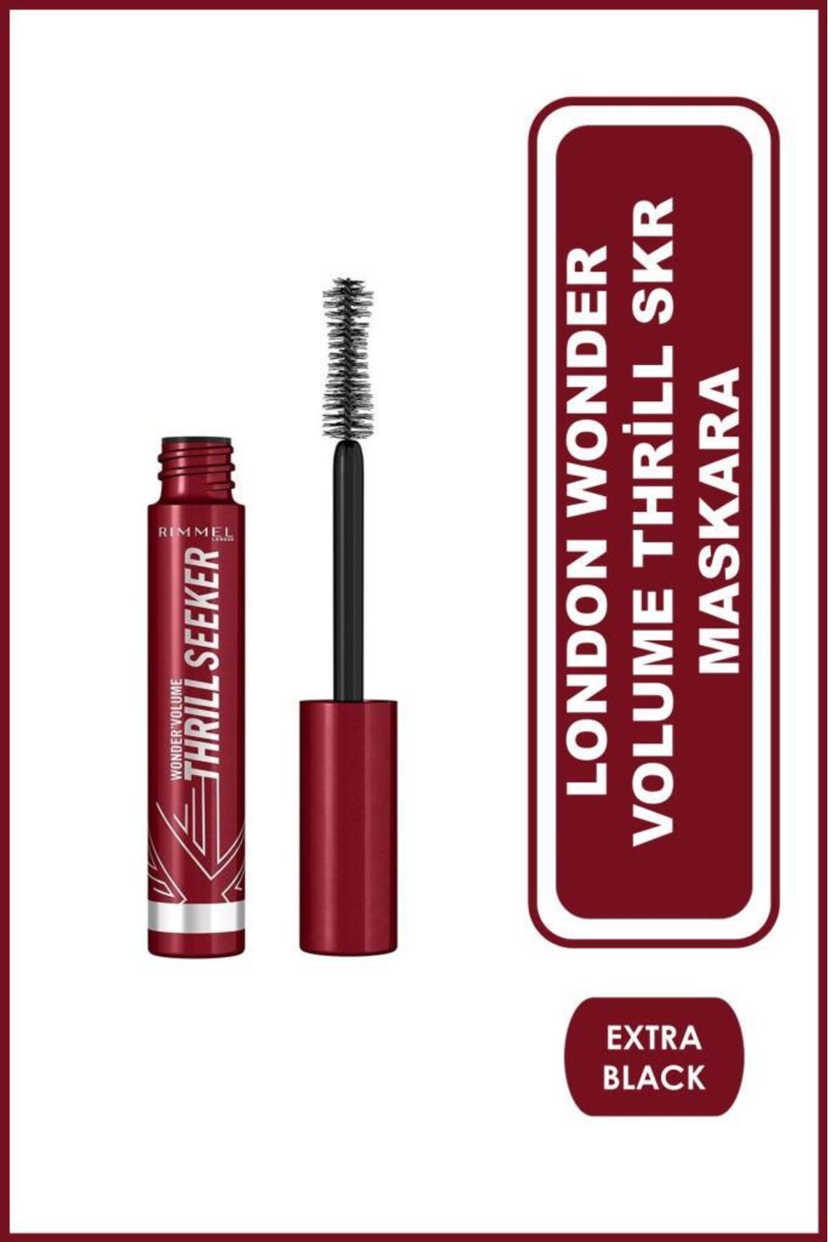 ریمل لاندن ریمل حجم دهنده واندر لندن مدل Thrill Seeker حجم دهنده، مشکی بسیار تیره
