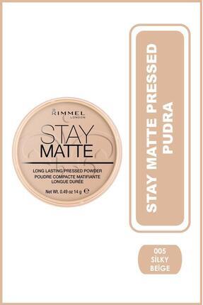 Rimmel London Pudra - Stay Matte Pressed Powder 005 Silky Beige 14 G 36073450...