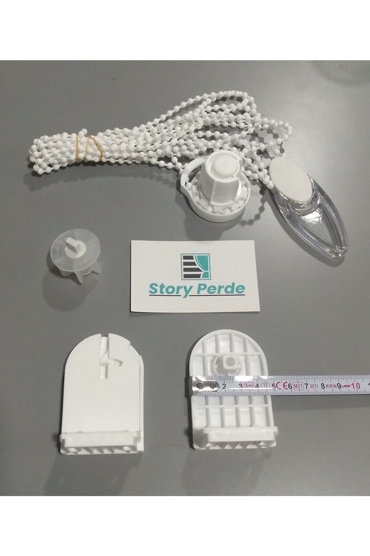 storyperde Zebra & Stor Perde Mekanizma Seti - 4,5 Cm Kasaya Uyumlu Zebra & Stor Perde Tamir Seti