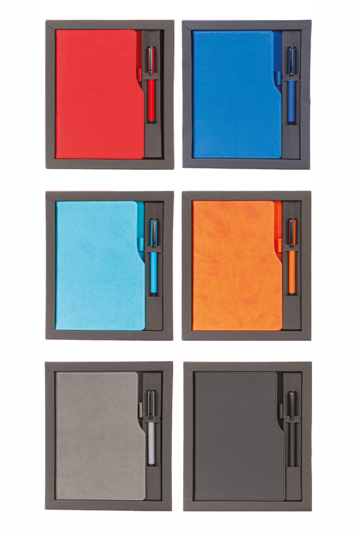 VIP Hediyelik Set - Defter ve Kalem - (2’li Kurumsal Hediye Seti) - 4190 Lacivert
