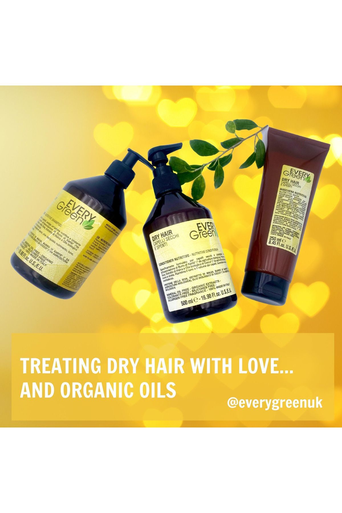 EV Dry Hair Kuru Saçlar İçin Besleyici Saç Kremi 500 ml — EVERY-93606 — تصویر 4 از 6