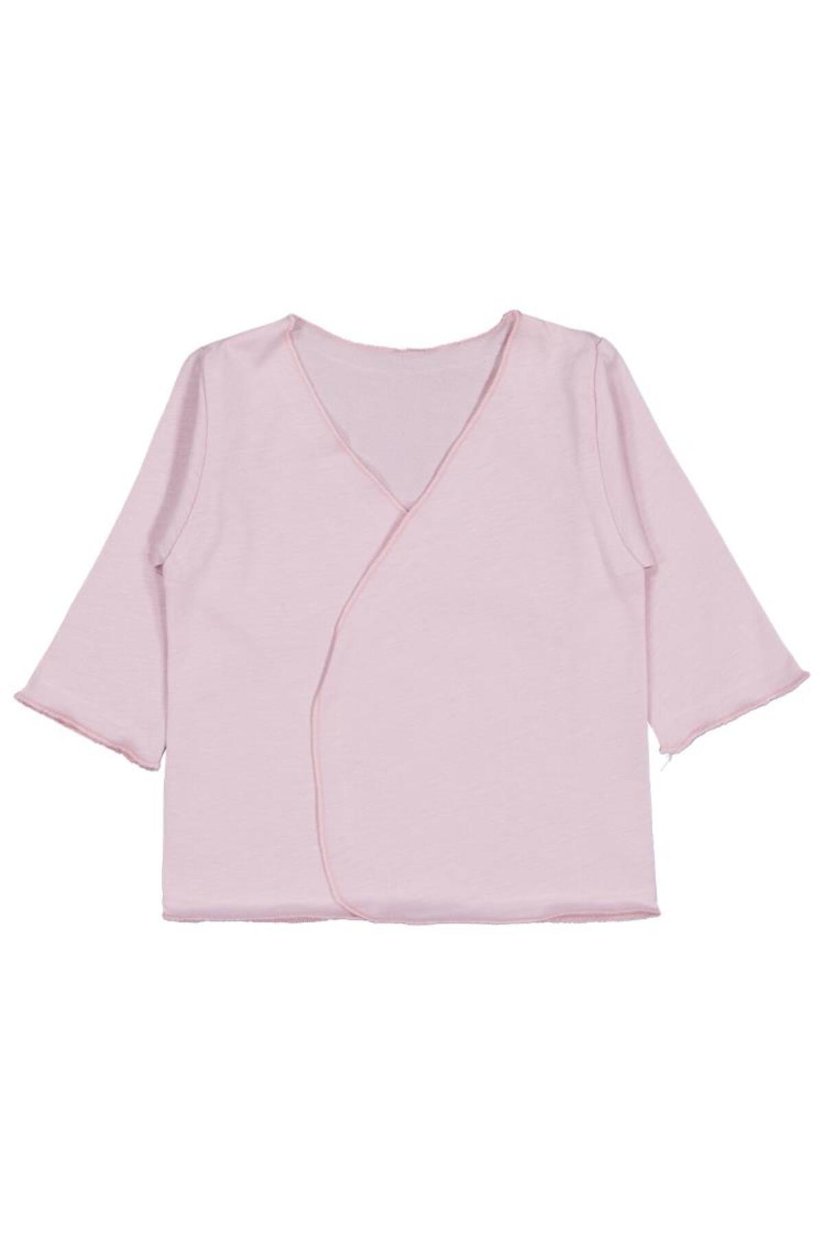 Civil Baby Organik Pamuklu 2'li İç Zıbın - Pembe fotoğrafı 2 (önizleme)