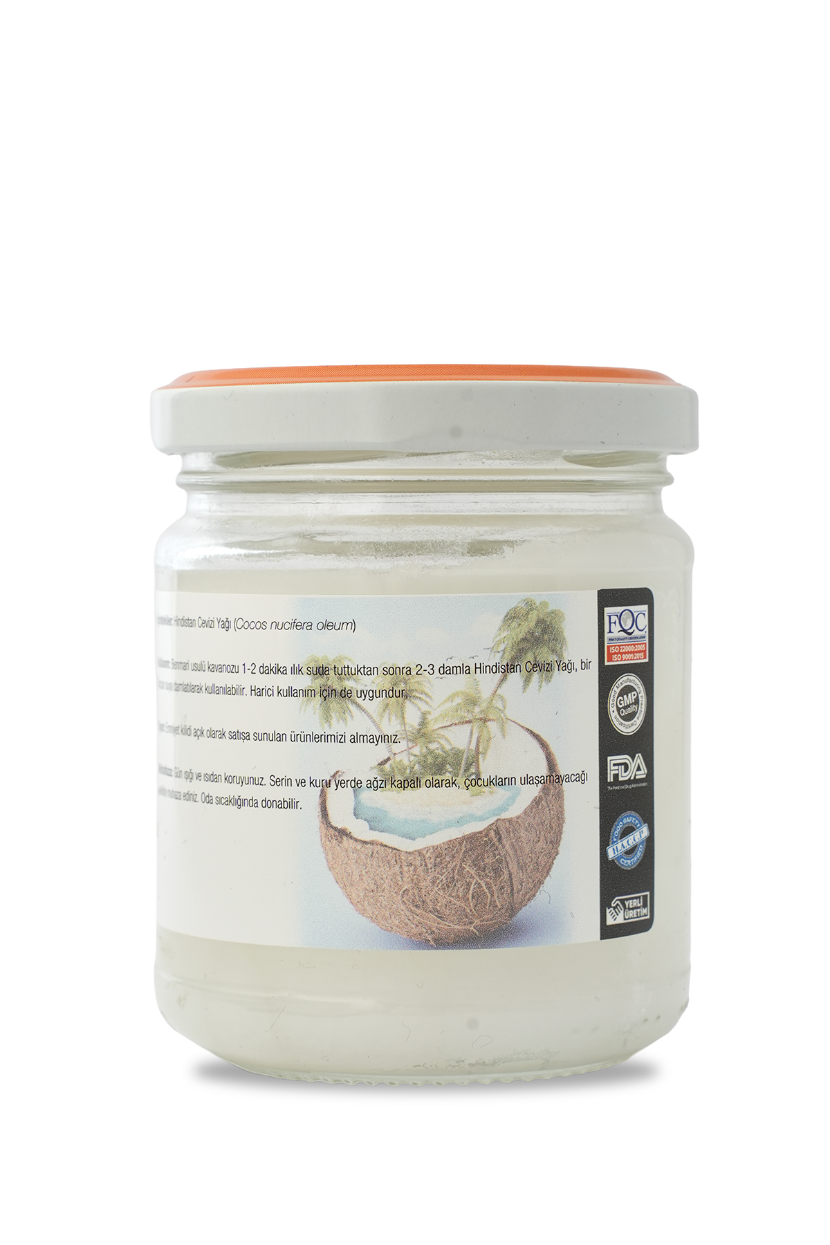 Hindistan Cevizi Yağı 170 Ml Soğuk Sıkım Coconut Oil — 000375-A — تصویر 2 از 3
