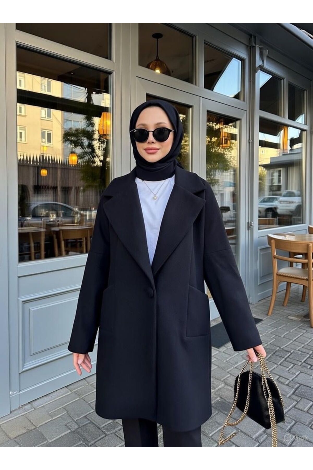 TANISA Lunar Kısa Kaşe Kaban Tns-4342