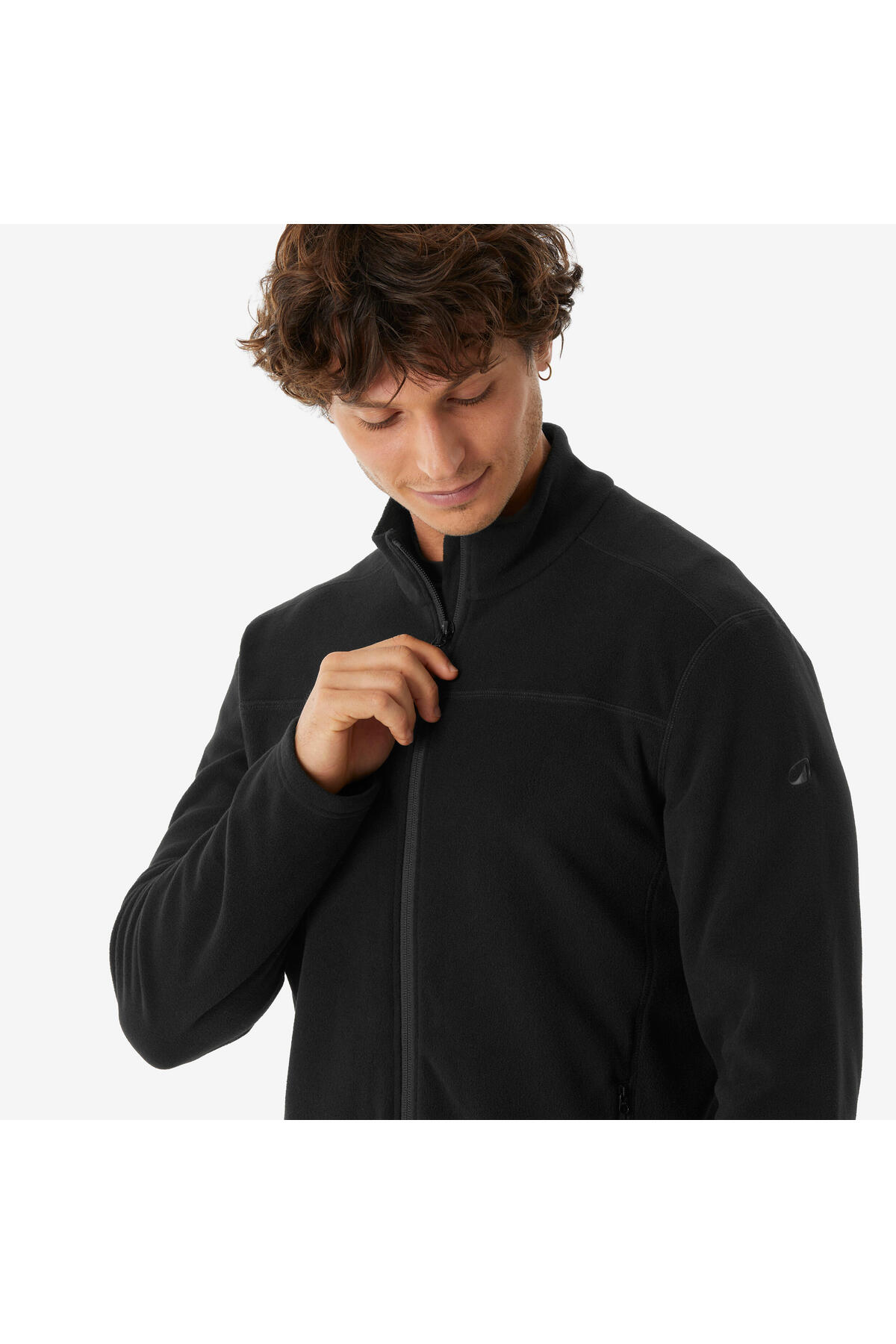 Decathlon  Quechua Erkek Outdoor Polar Mont - Siyah - MH100 - Görsel 4