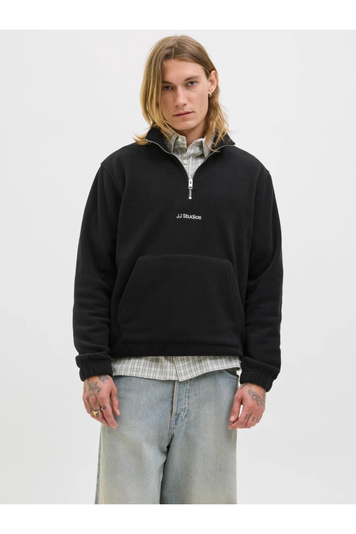 سویشرت نیم زیپ مردانه - سوهو جک اند جونز سویشرت Jack & Jones