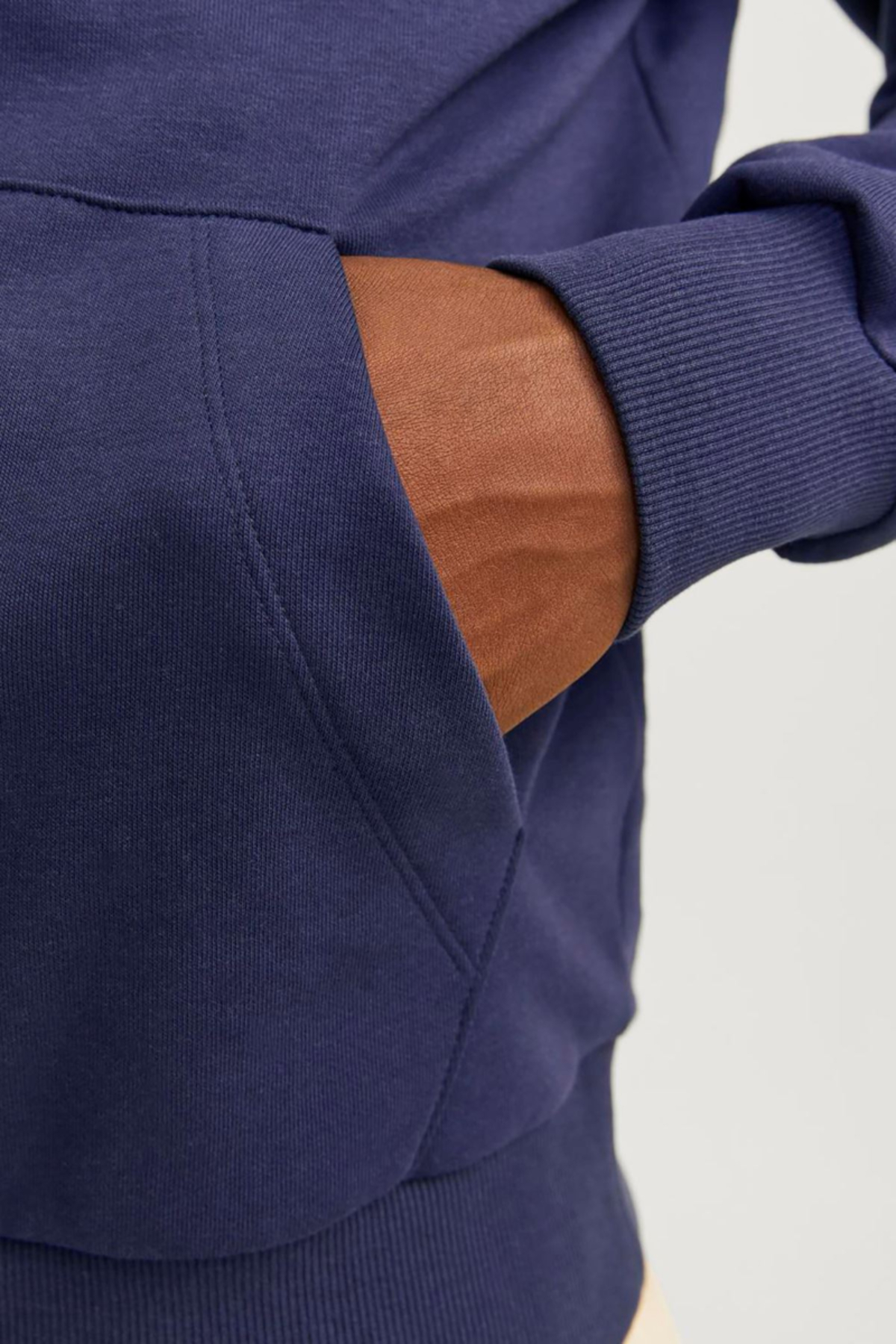 سویشرت مردانه راسته آستین بلند | جک اند جونز Jack & Jones p-zal-roma-2024-112 - تصویر 4