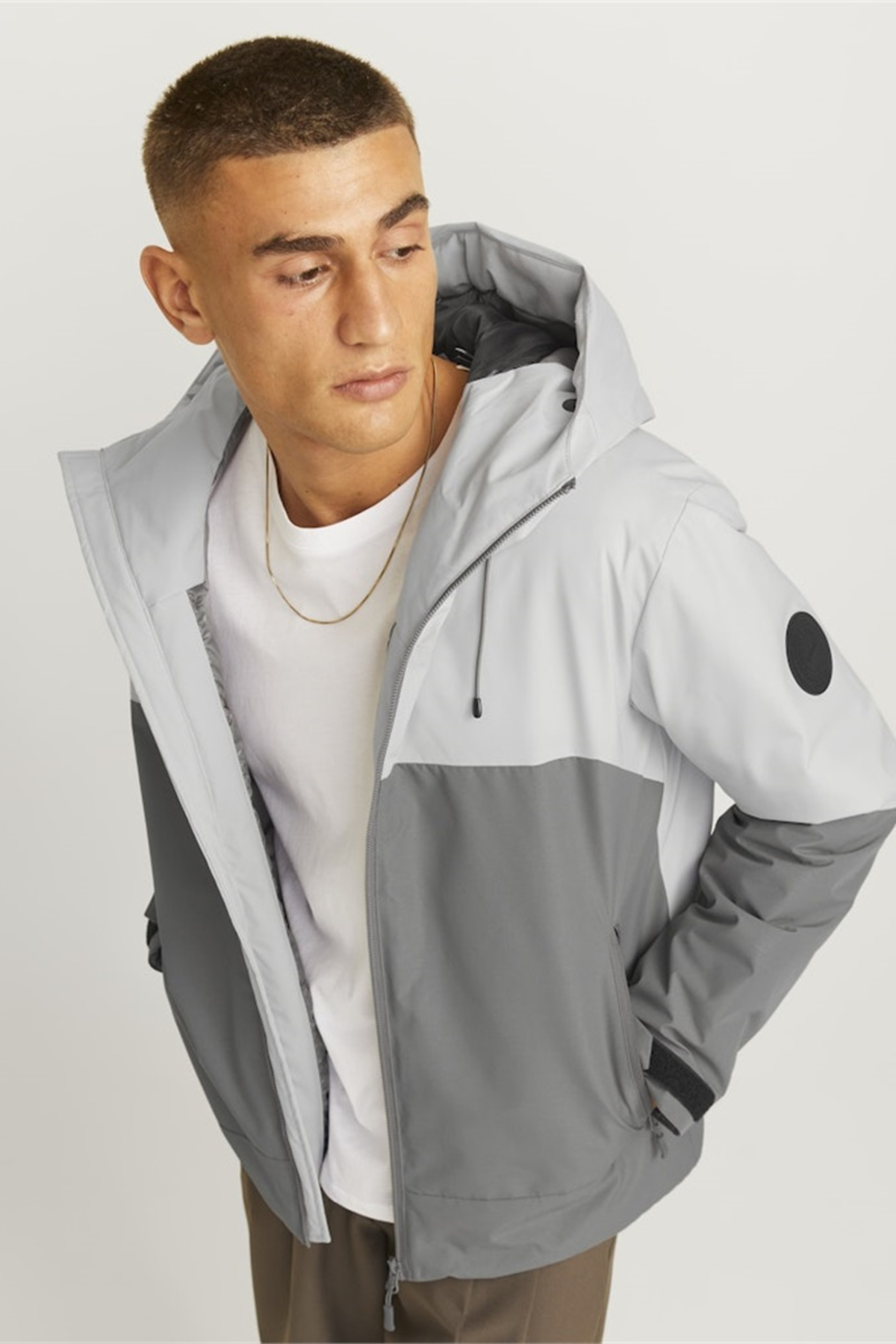 کاپشن مردانه راسته آستین بلند | جک اند جونز Jack & Jones 25KW21000432 - تصویر 2