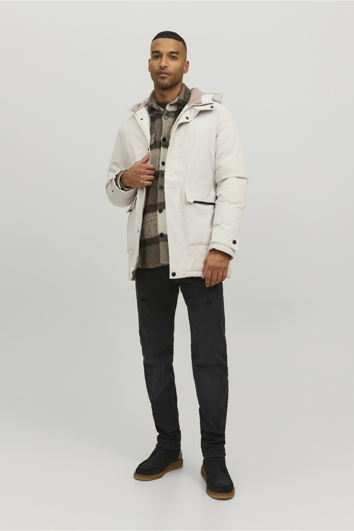 پالتو مردانه راسته | جک اند جونز Jack & Jones 25KW21000451 - تصویر 3