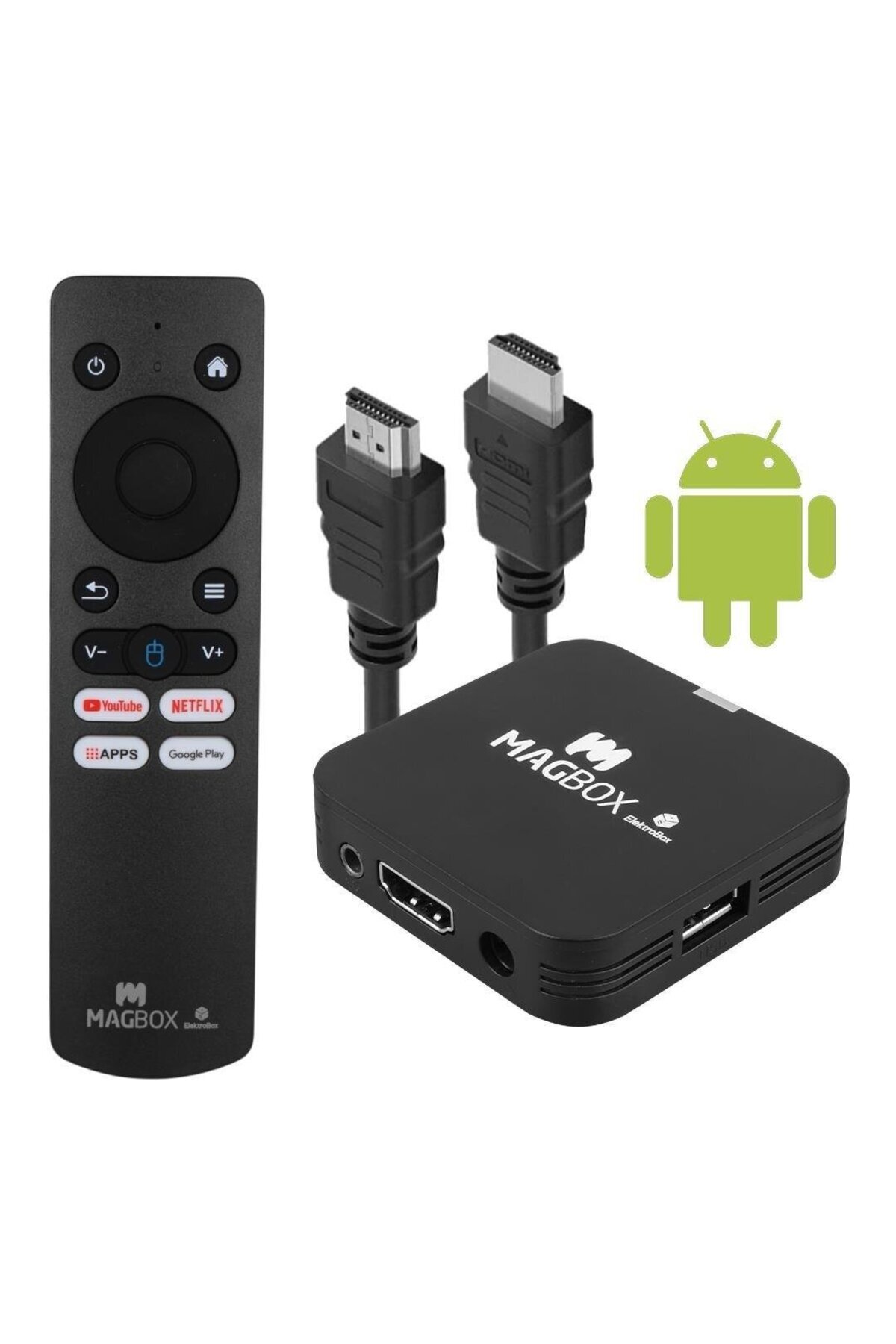 MAG Magbox Electrobox 2 GB Ram H313 İşlemci 16 GB HDD 4K Ultra HD Android Box (Android 10)