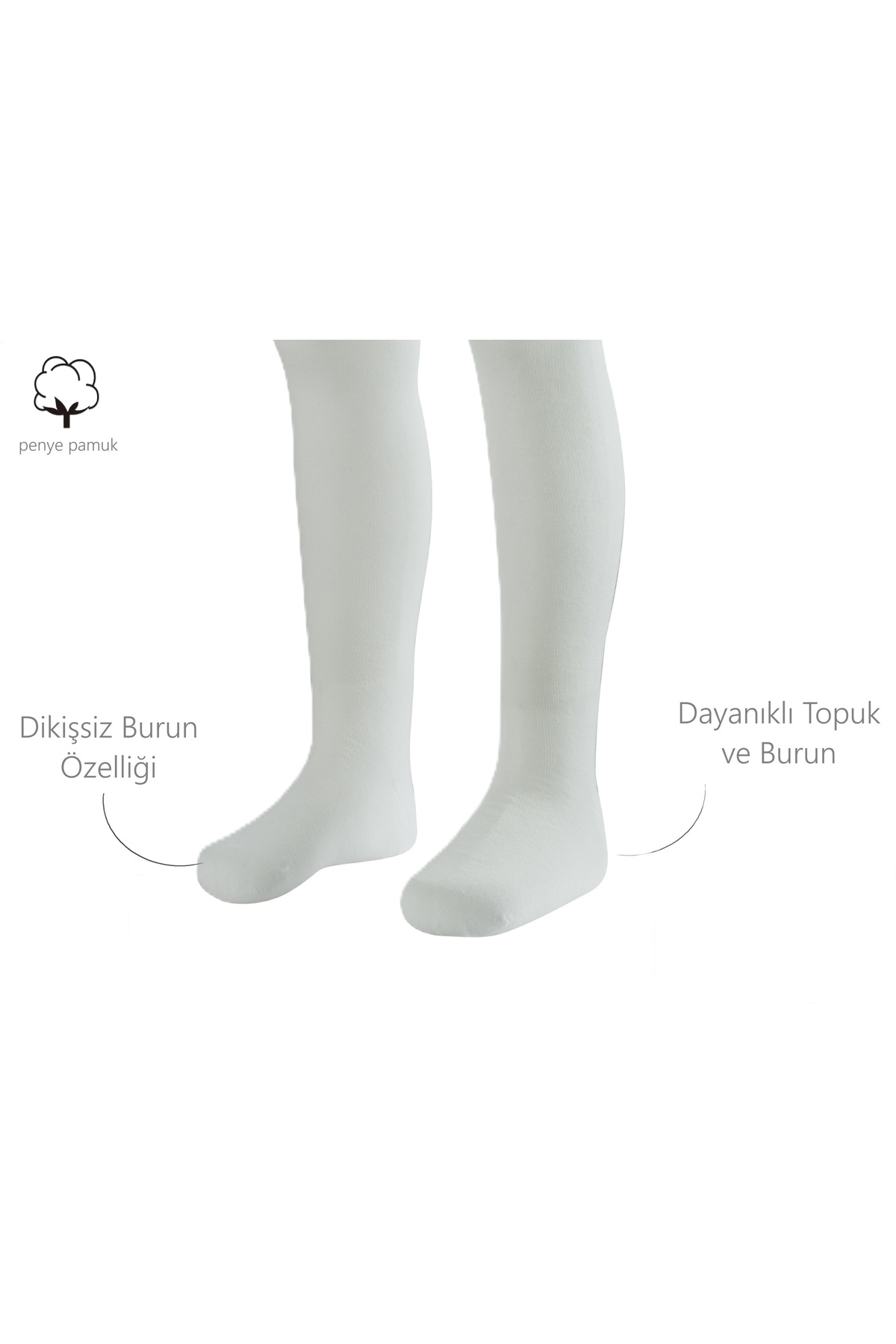 Moyra Socks Çocuk - Bebek Pamuklu Külotlu Çorap fotoğrafı 2 (önizleme)