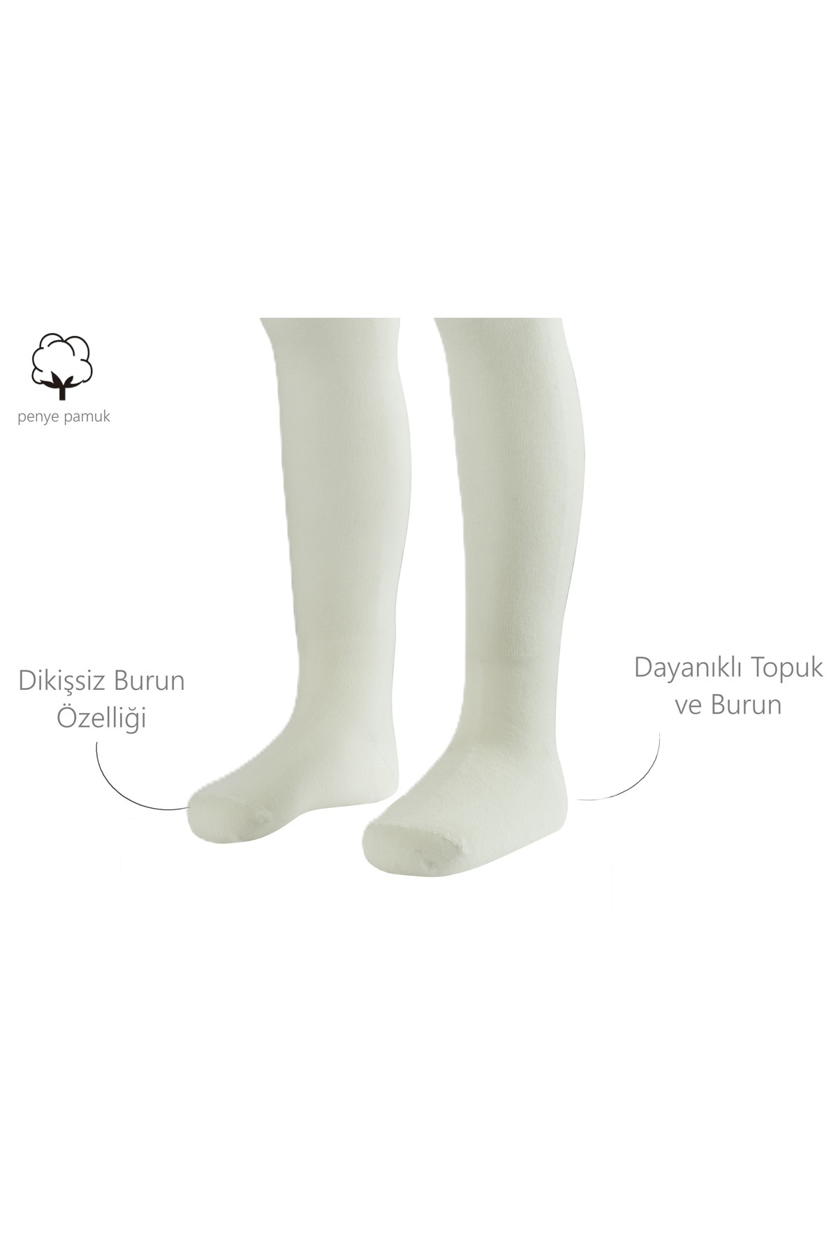 Moyra Socks Çocuk - Bebek Pamuklu Külotlu Çorap fotoğrafı 2 (önizleme)