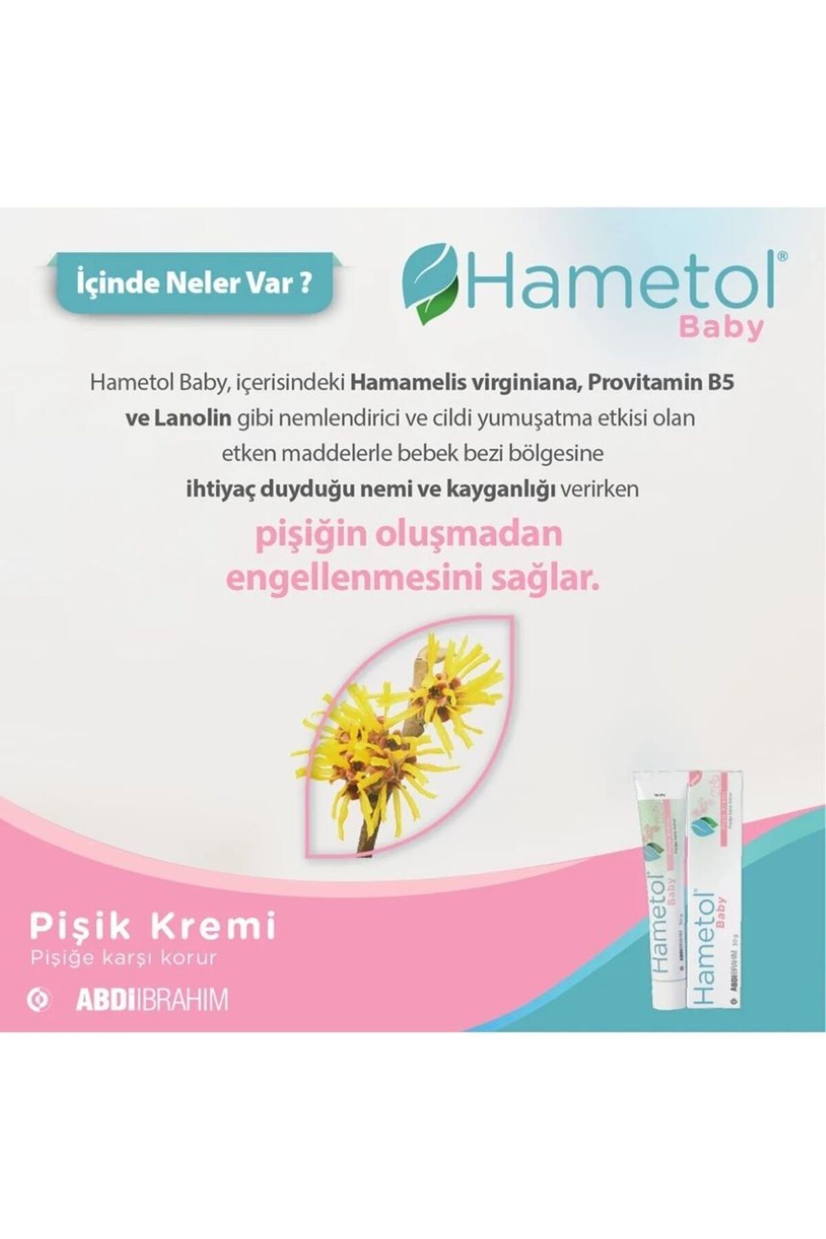 Hametol Baby Pişik Kremi(2.si %50 İkili Paket) fotoğrafı 2 (önizleme)
