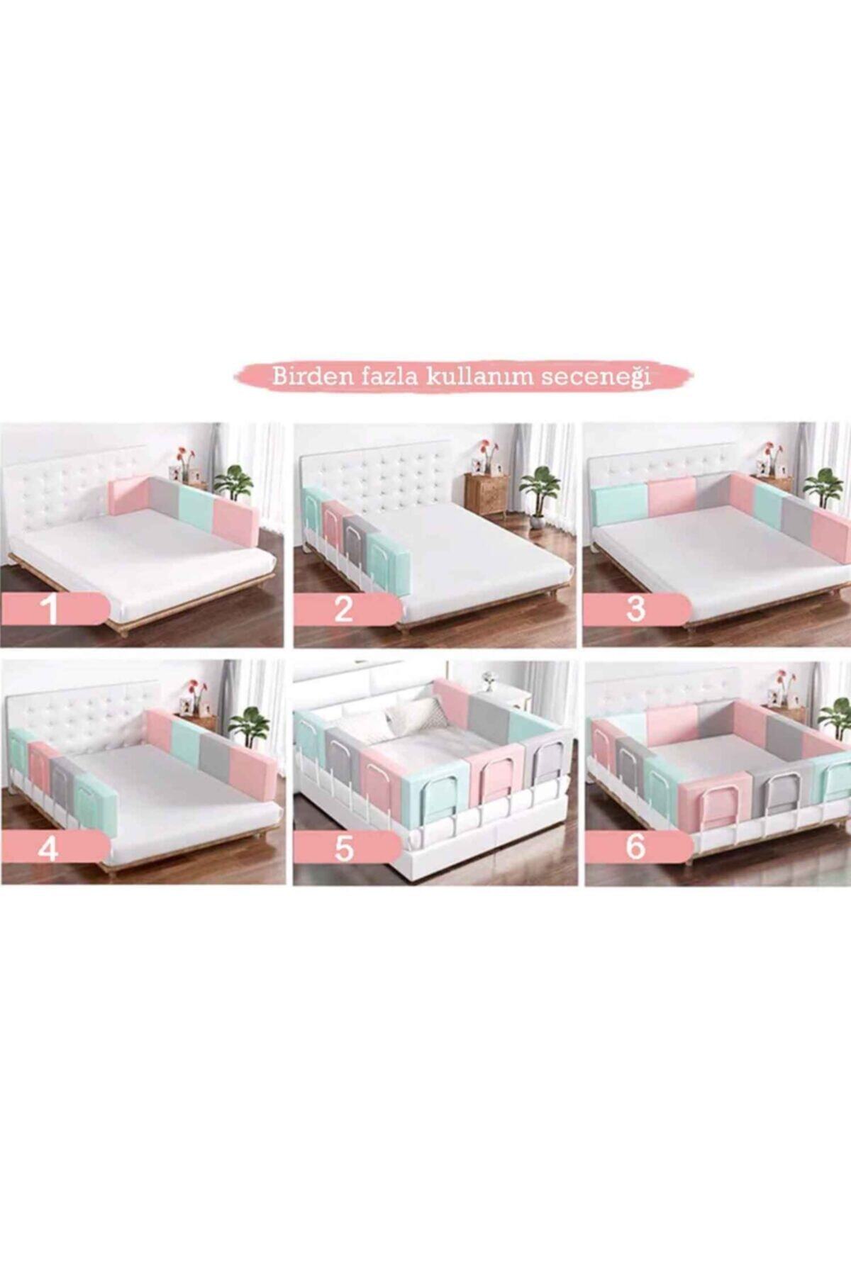 RevuBaby 150 Cm Serenity Xl Yeni Nesil Yatak Bariyeri Korkuluğu Grey fotoğrafı 6 (önizleme)