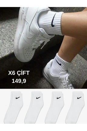 SANTO LEO 6 Çift Pamuklu Askılı Premium Kısa Soket Çorap