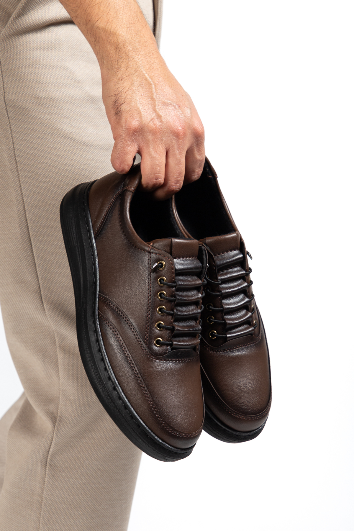 TAREVO  Erkek Spor Ayakkabı - Rahat ve Şık Günlük Kullanım, Hafif, Kaliteli Suni Deri - Görsel 2