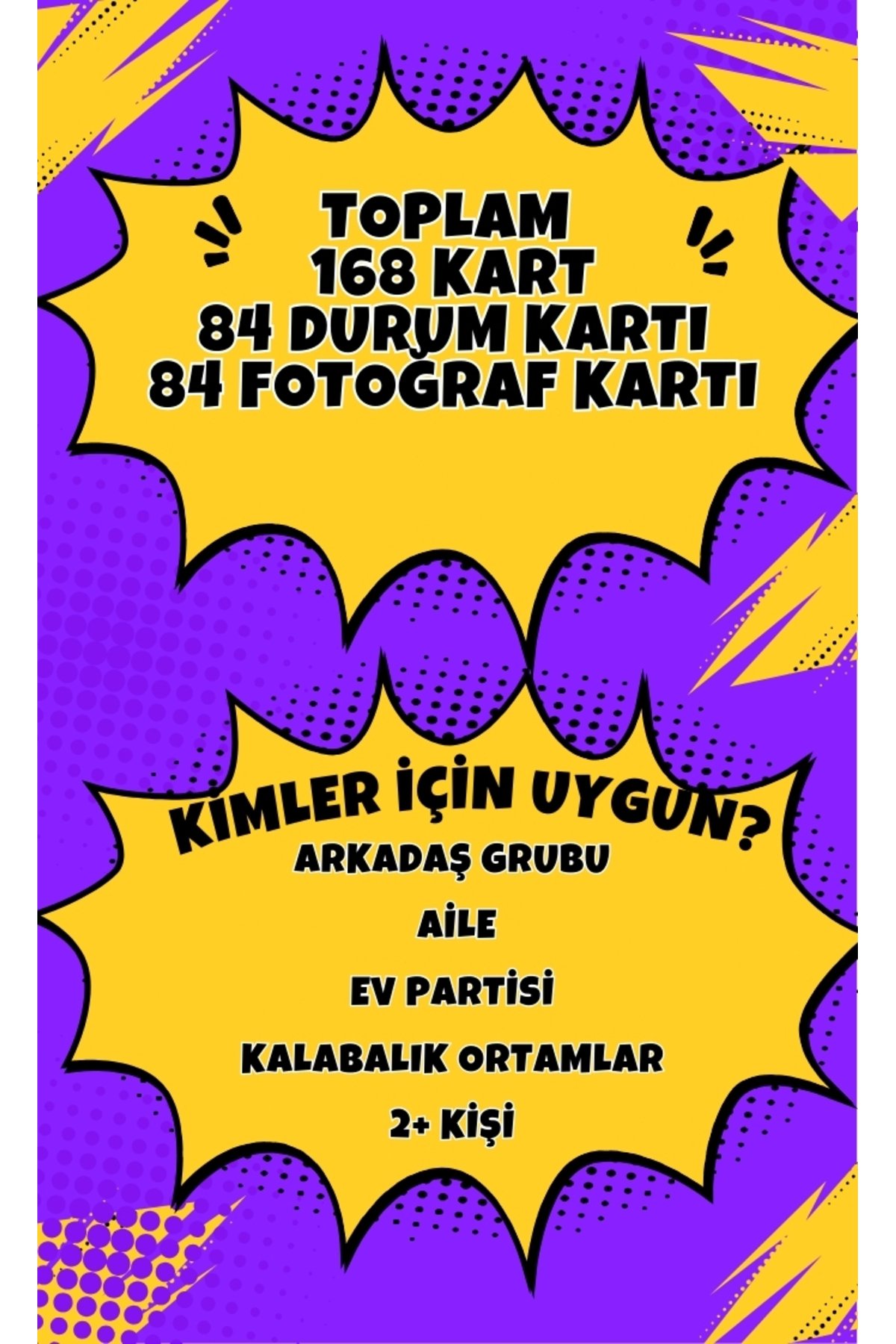 dedektiqo Mood Oyunu Eğlenceli Kart Oyunu Arkadaş Aile Komik Parti Kart Yılbaşı Kutu Oyunu Masa Oyunu 168 Kart fotoğrafı 6 (önizleme)