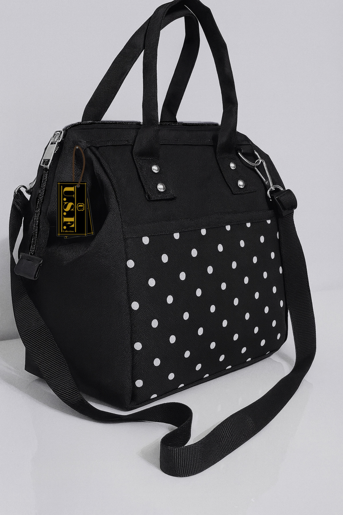 USF Anne Bebek Askılı Taşıma Çantası Isı yalıtımlı Termal Termoslu Yemek, Mama, Beslenme, Gıda Çantası fotoğrafı 4 (önizleme)