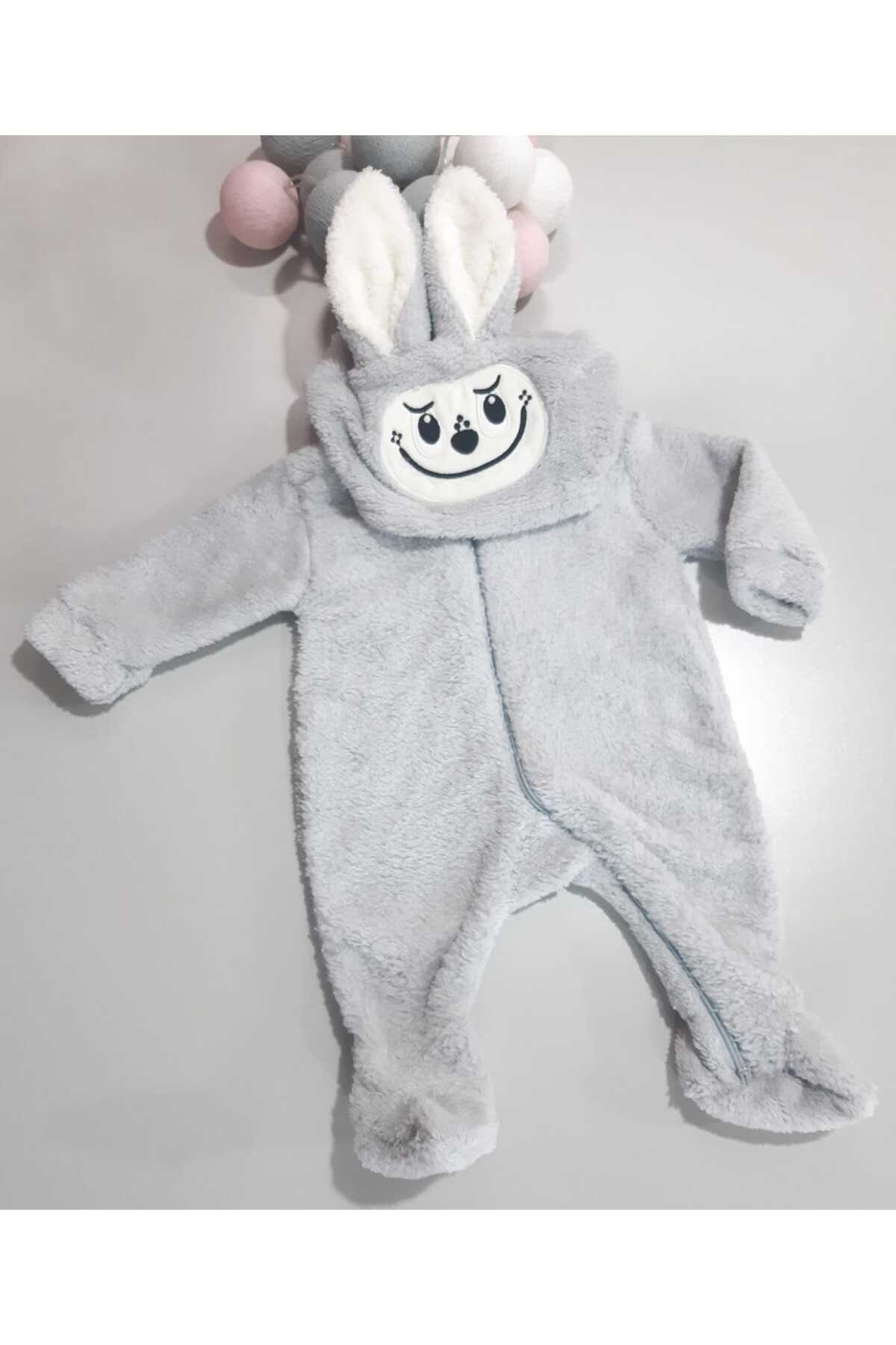 Sönmez Baby KULAKLI SEVİMLİ KÖPEK WELSOFT KIŞLIK FERMUARLI BEBE TULUM fotoğrafı 2 (önizleme)